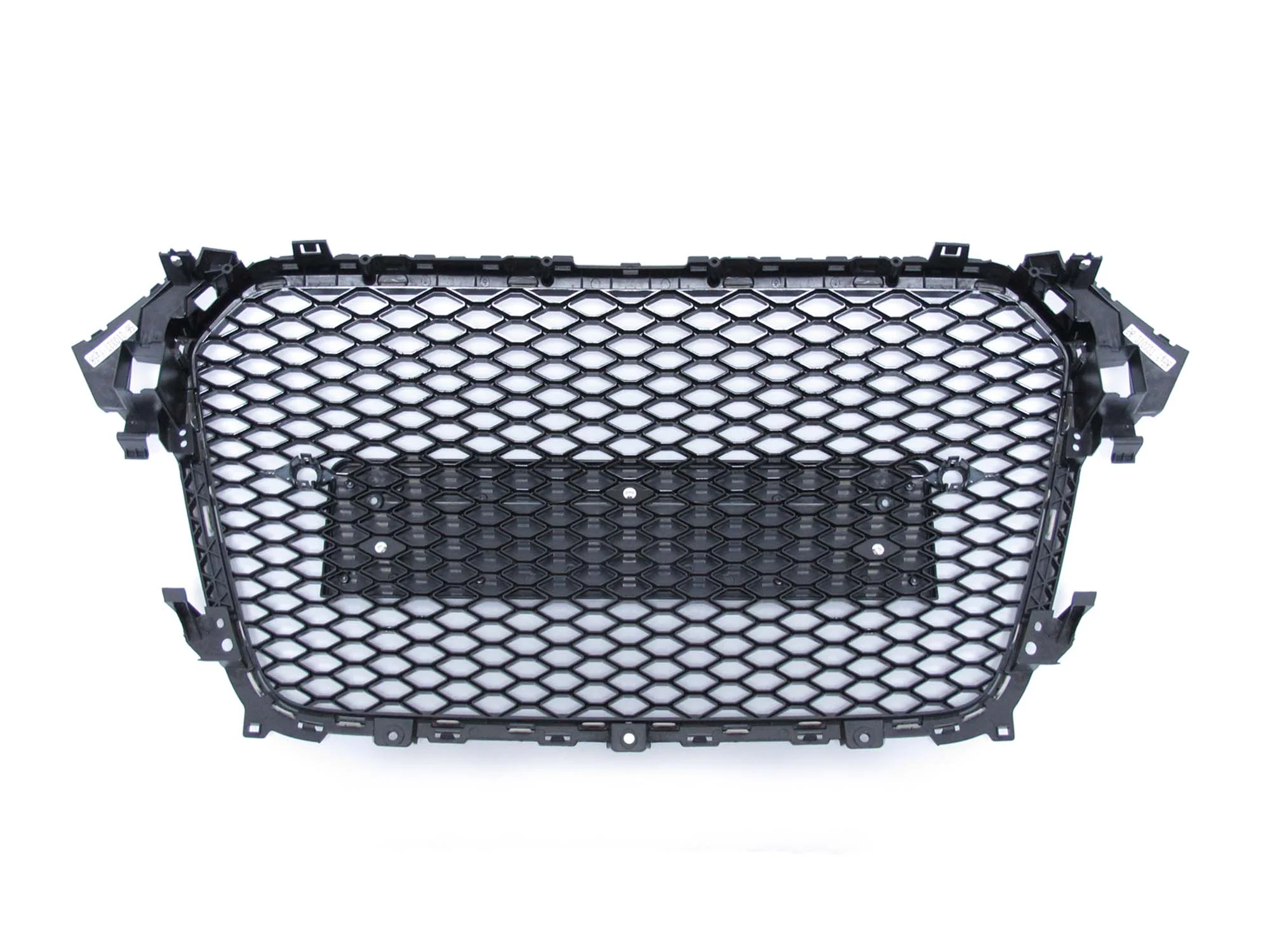 Honeycomb Sport Mesh RS4 Style Front Grille Black For 2013-2016 Audi A4 S4 B8.5 - Image 10