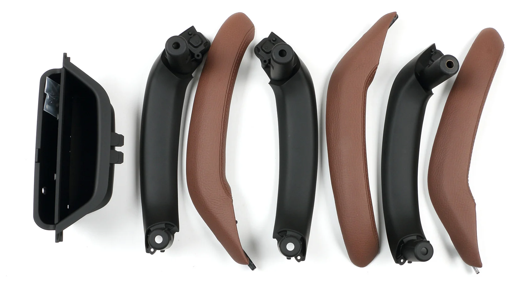 7pcs Interior Inner Door Handle Panel Cover Trim Leather For BMW X4 F26 X3 F25 2011-2017 - Image 17