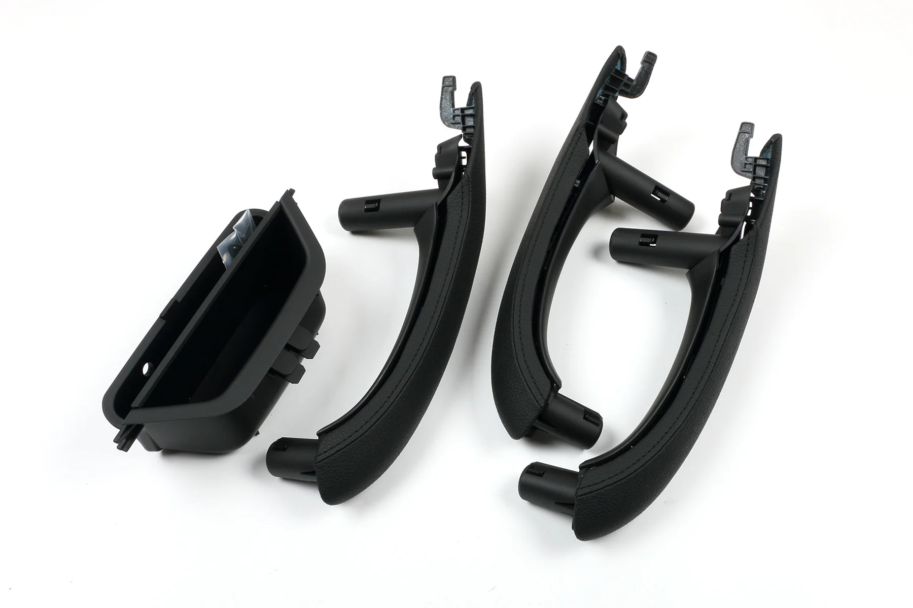 7pcs Interior Inner Door Handle Panel Cover Trim Leather For BMW X4 F26 X3 F25 2011-2017 - Image 3