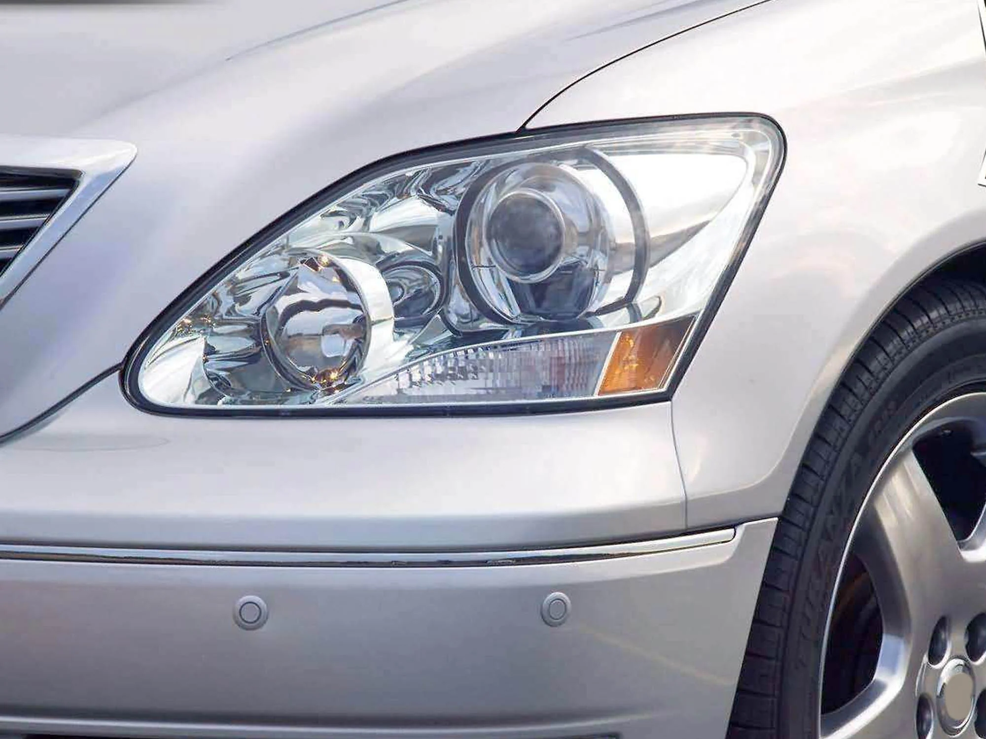 L+R Clear Front Headlight Lens Cover Pair For Lexus LS430 2004 2005 2006 - Image 3