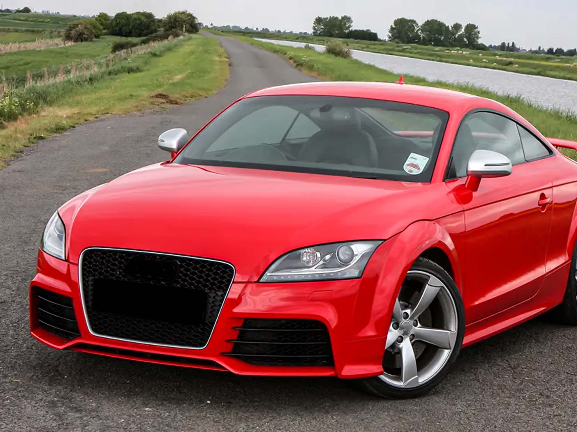 Left Right Side Headlight Lens Cover Shell For Audi TT Roadster 2008-2014 + Glue - Image 2