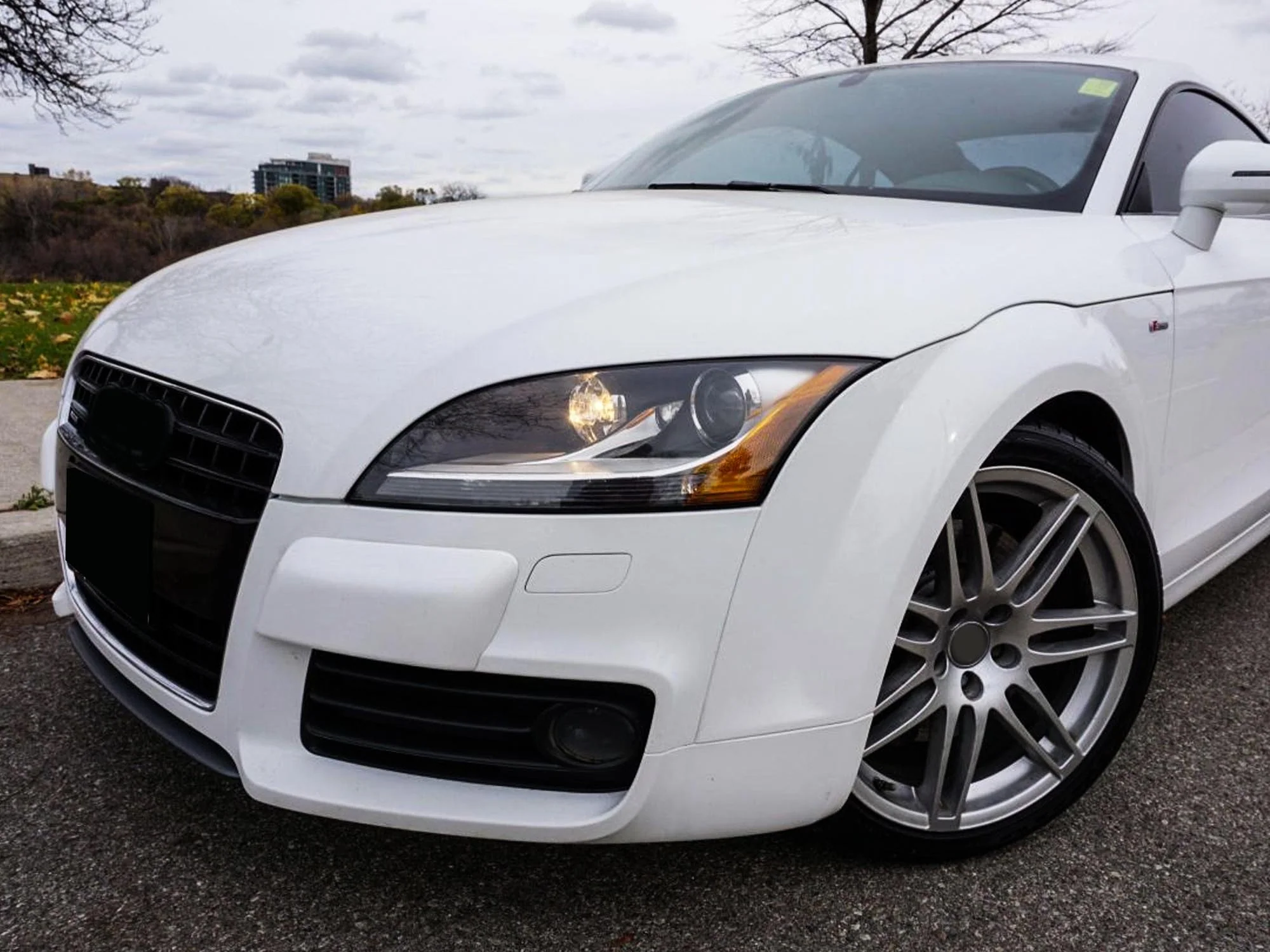 Left Right Side Headlight Lens Cover Shell For Audi TT Roadster 2008-2014 + Glue - Image 3