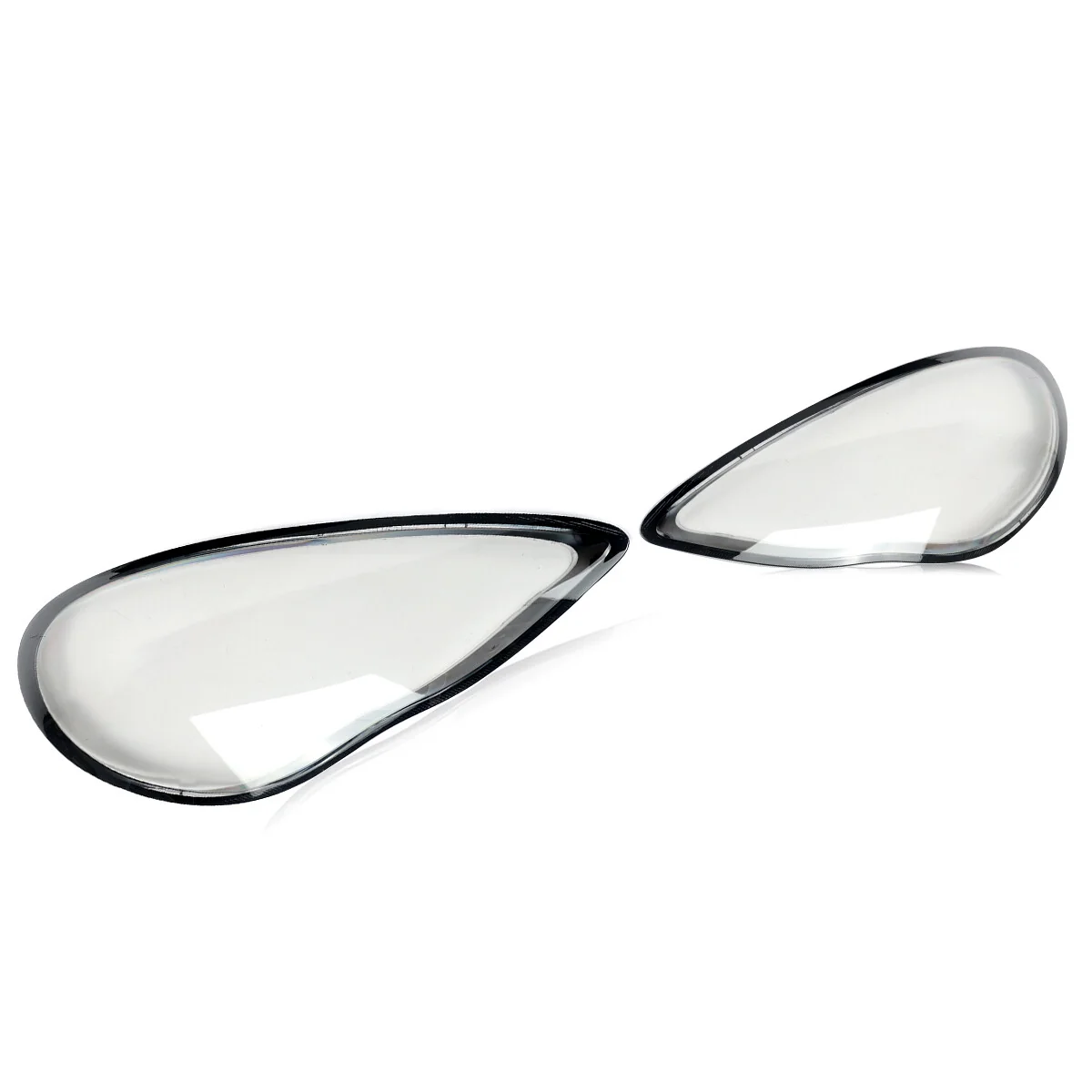 L+R Front Headlight Lens Cover Replacements for 2010–2013 Porsche Panamera GTS/Turbo - Image 5