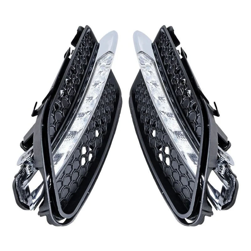 LED Daytime Running Light DRL Fog Lights For Mercedes W204 C300 C350 AMG Bumper 2008-2011 - Image 7