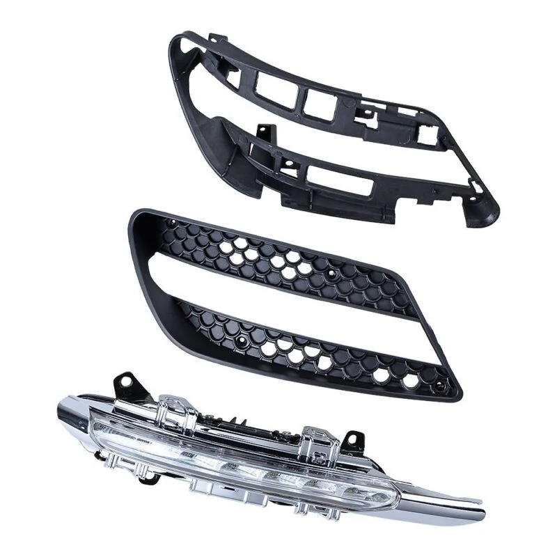 LED Daytime Running Light DRL Fog Lights For Mercedes W204 C300 C350 AMG Bumper 2008-2011 - Image 8