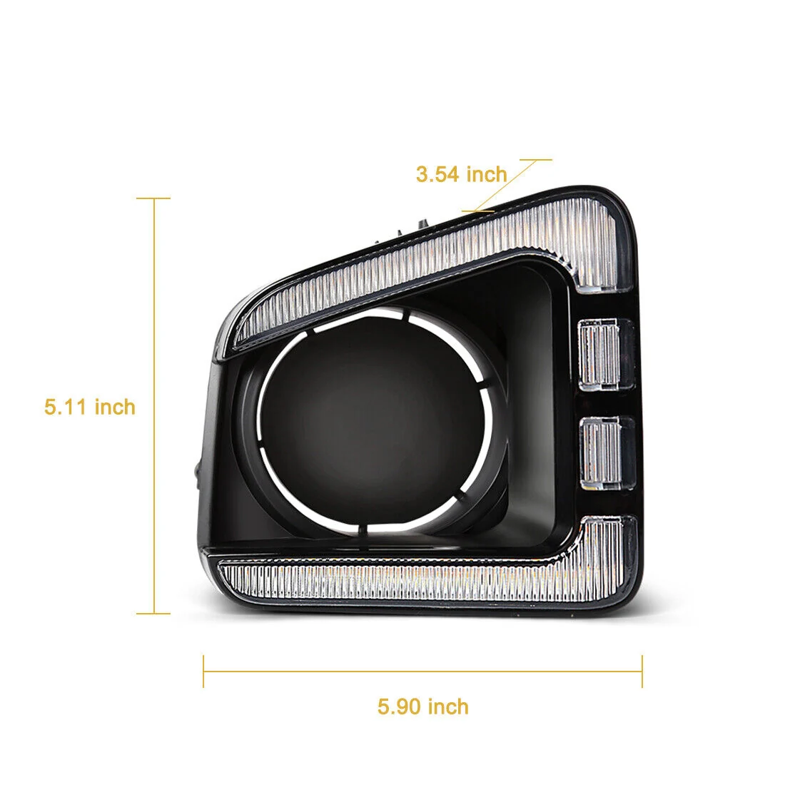 LED Daytime Running Light for 2014-2021 Toyota Tundra with Turn Signal Function - Image 8
