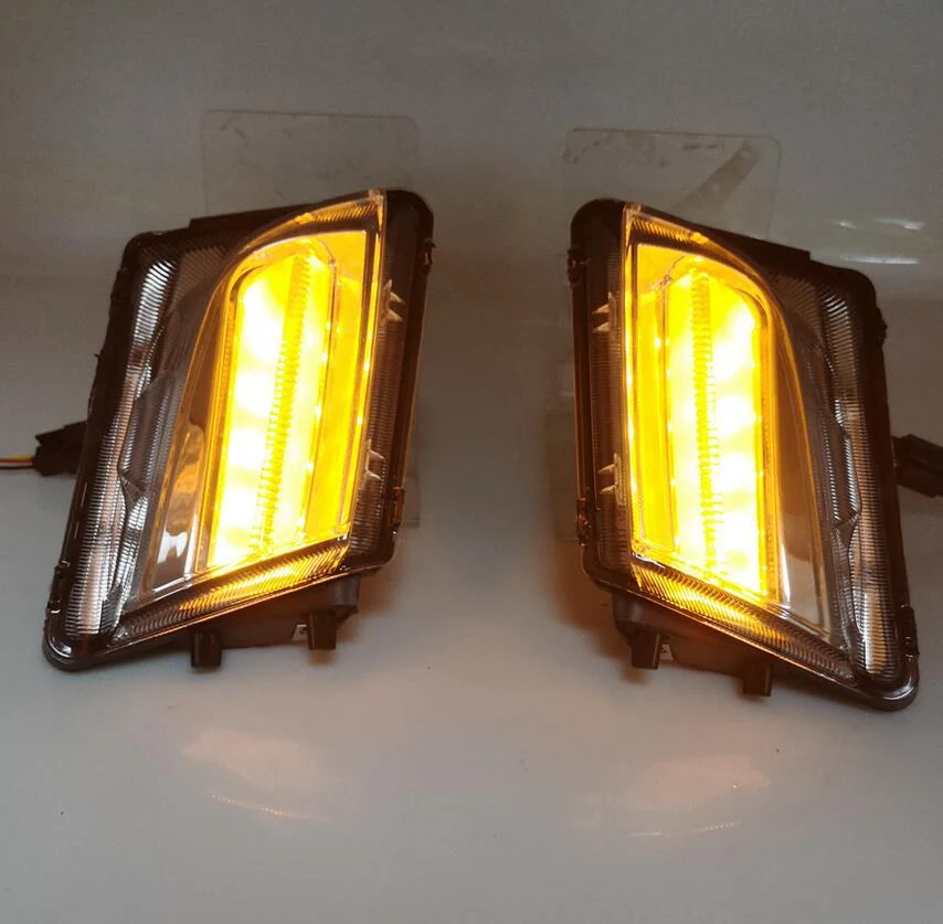 LED DRL Daytime Running Light Fog Lamps for Cadillac ATS 2013-2016 - Image 3