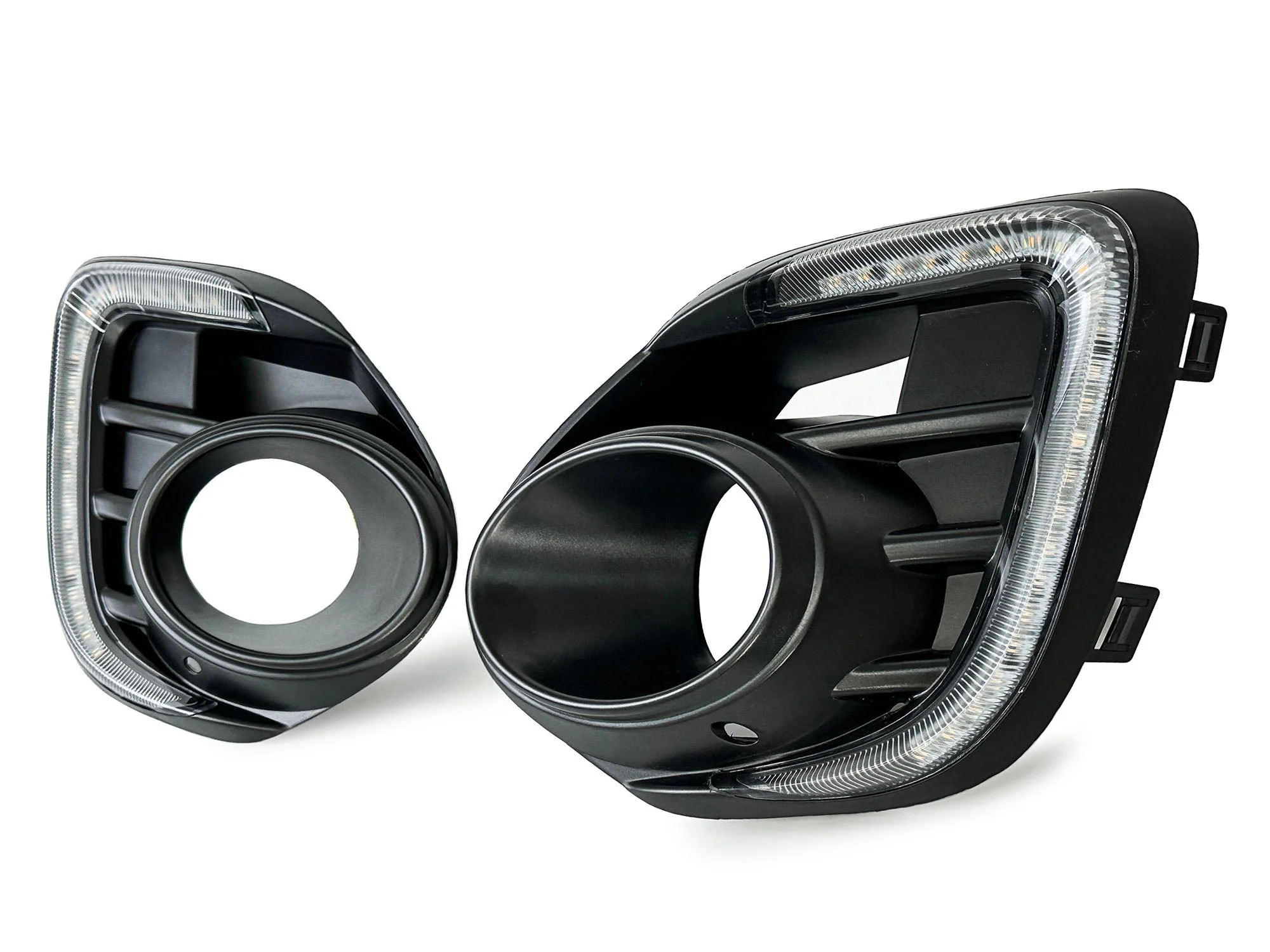 For 2016-2018 Mitsubishi Lancer Fog Lights + Switch + Bezels w/ LED DRL Signal Lamps - Image 5
