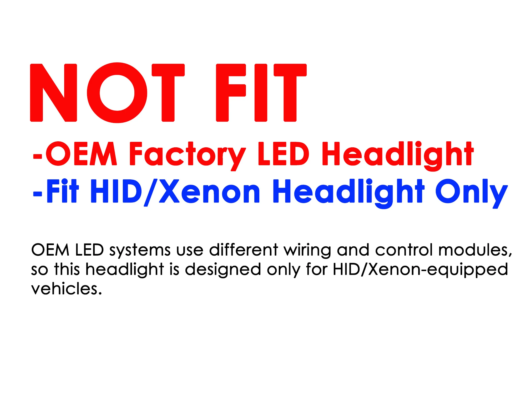 Upgrade LED Headlight Pair for Audi A3 S3 2017-2020 HID/Xenon Replacement - Image 3