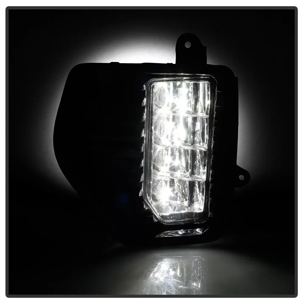 LED Bumper Fog Lights with Switch Set for GMC Sierra 1500 2019 2020 2021 - Image 6