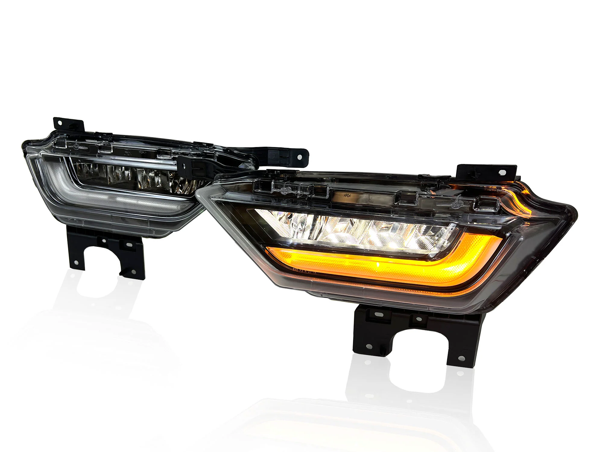 LED DRL Front Bumper Fog Lights with Signal for 2021-2023 Ford F150 XL L+R - Image 12
