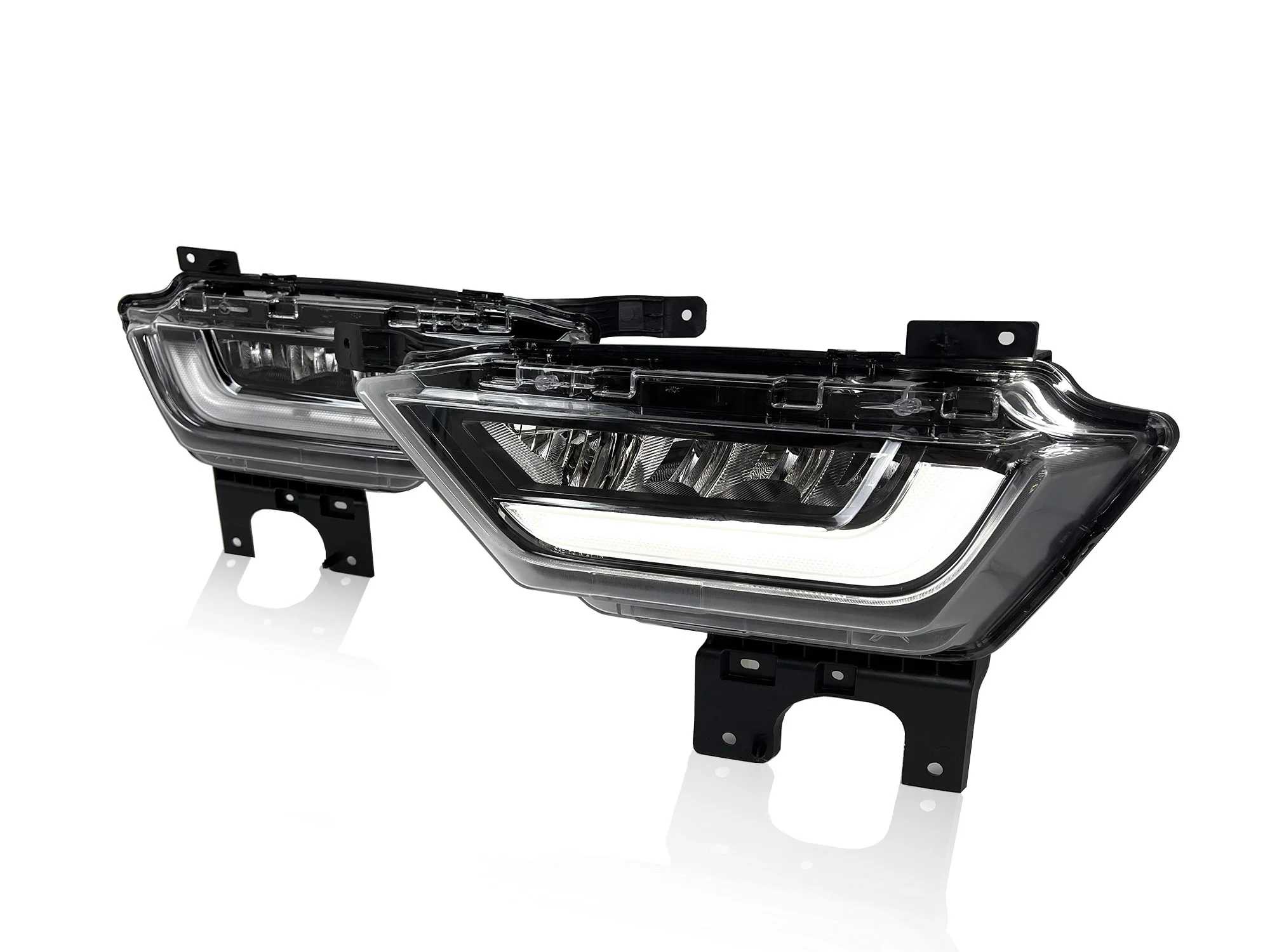 LED DRL Front Bumper Fog Lights with Signal for 2021-2023 Ford F150 XL L+R - Image 14