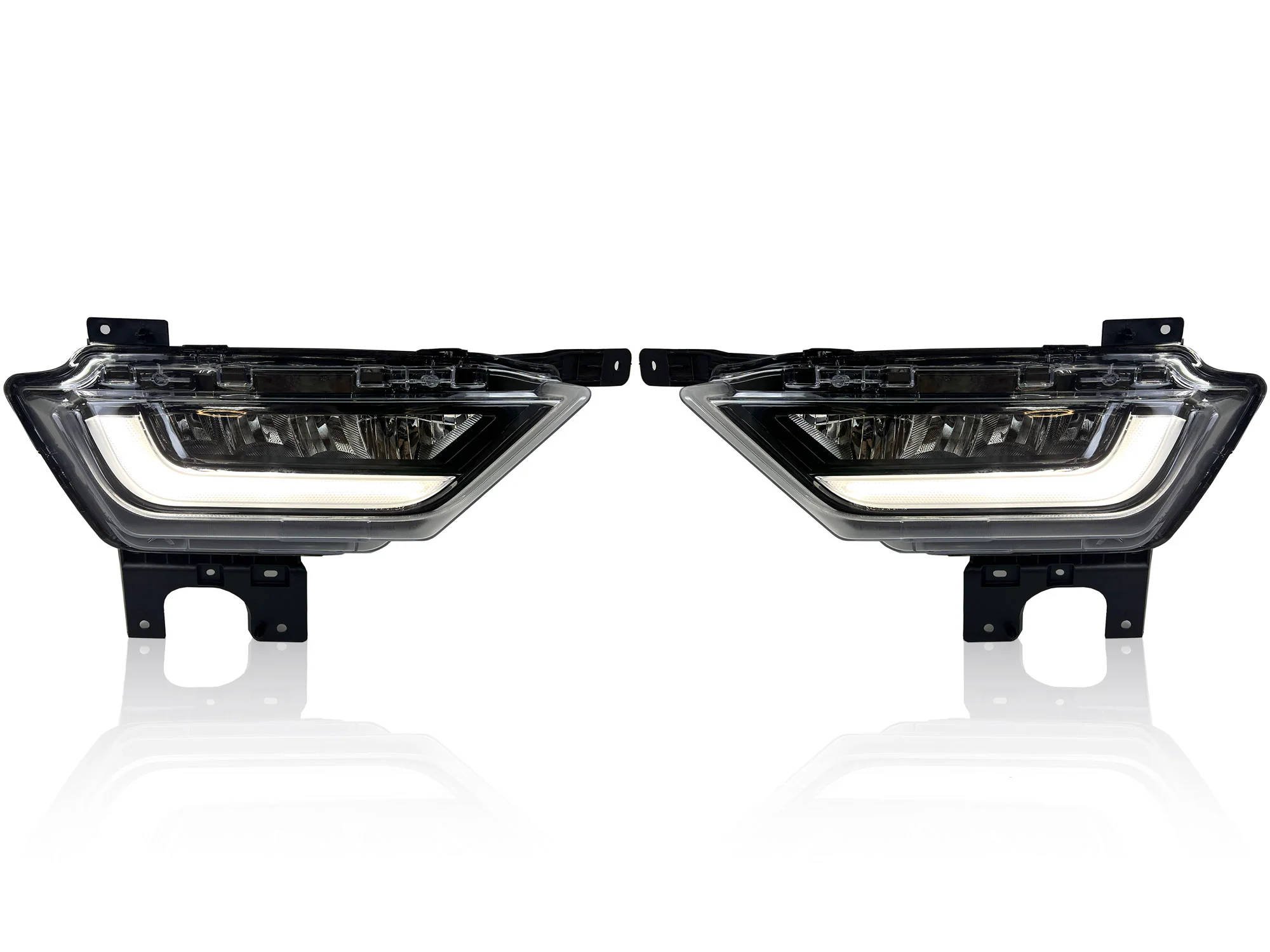 LED DRL Front Bumper Fog Lights with Signal for 2021-2023 Ford F150 XL L+R - Image 15
