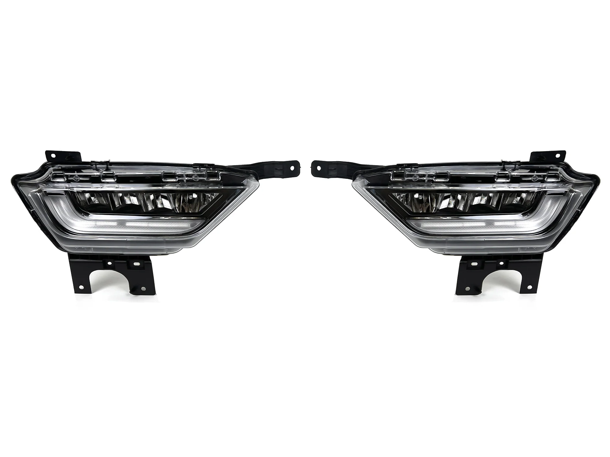 LED DRL Front Bumper Fog Lights with Signal for 2021-2023 Ford F150 XL L+R - Image 6