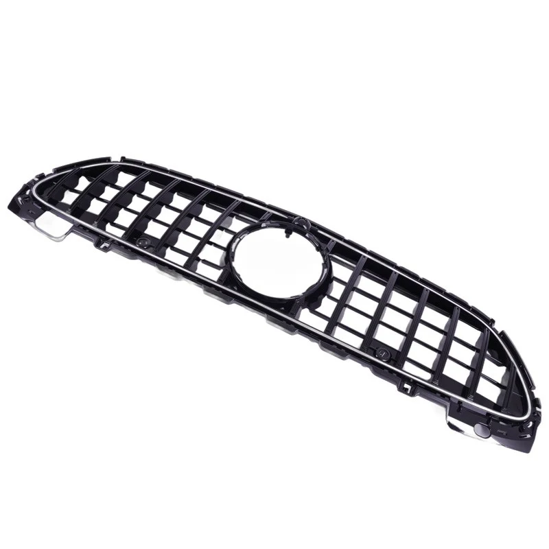 LED Front Bumper luminous Grille Grill For Mercedes Benz C-class W206 C43 C300 2022-2026 - Image 5