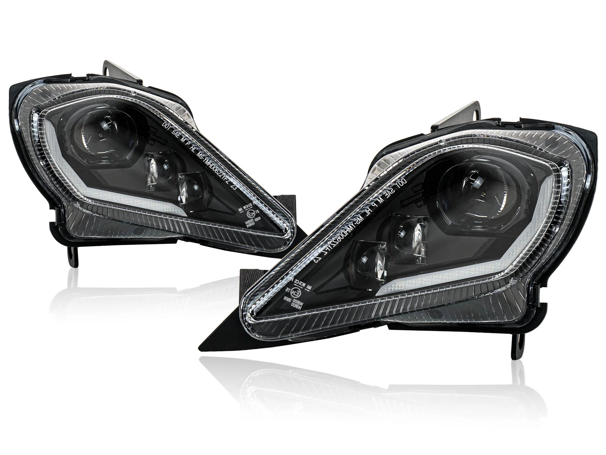 LED Headlight Assembly For Yamaha YFZ450 & Raptor 350/700/700R (2006-2023) - Image 7