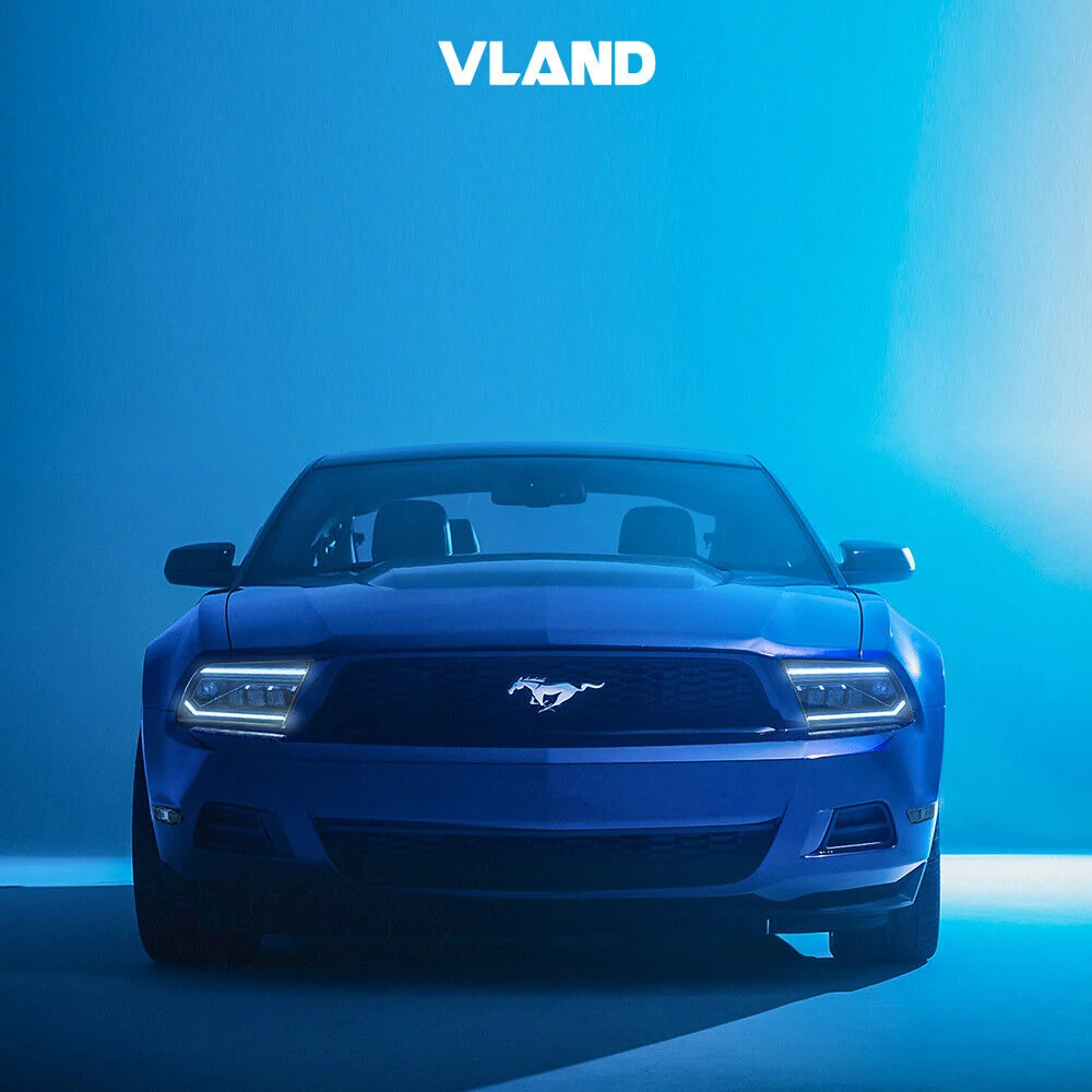 LED Projector Headlights For Ford Mustang 2005-2009 W/Start Up Animation - Image 11
