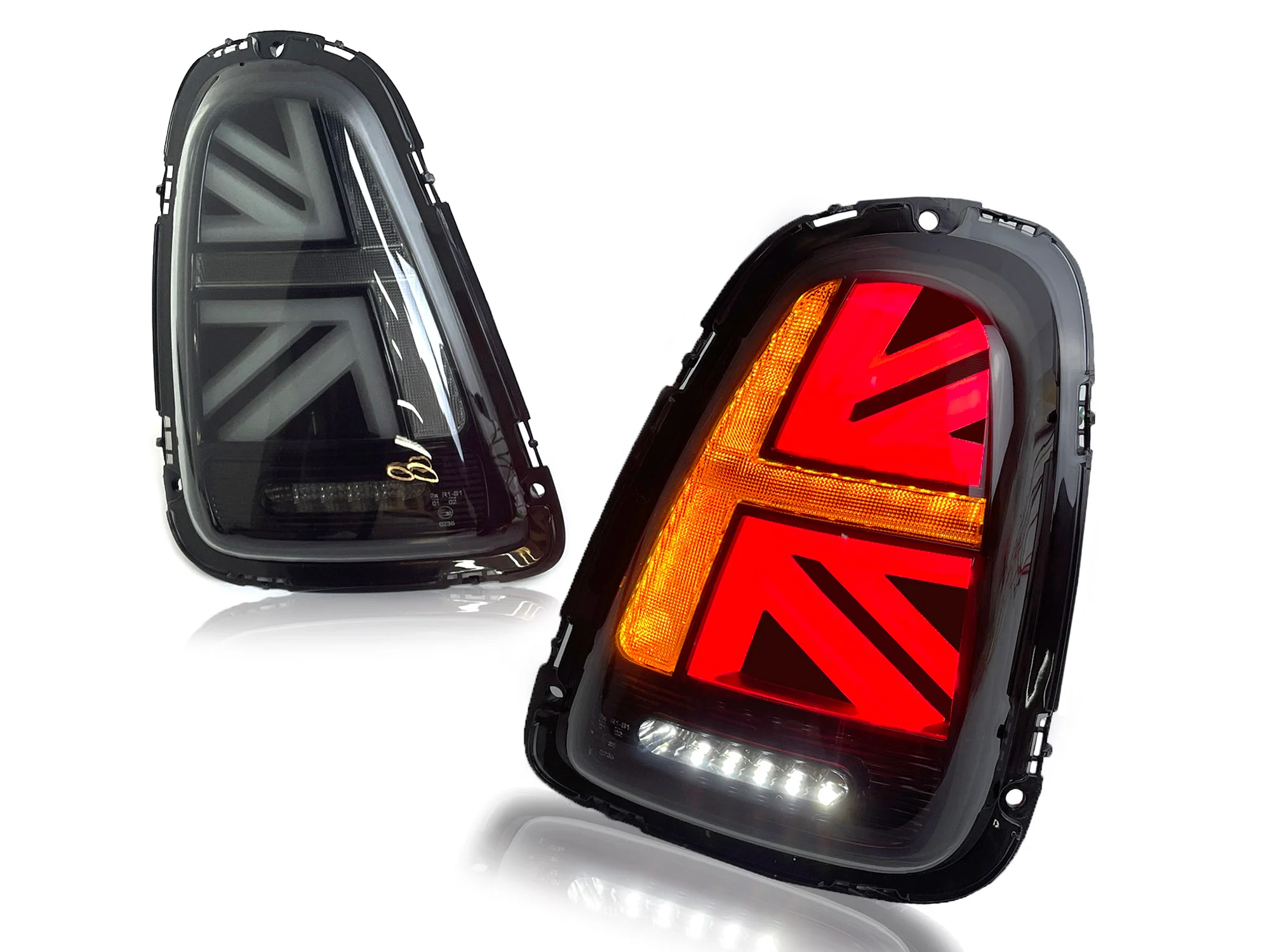 SMOKED/RED LED Rear Tail Lights For BMW Mini Cooper R56 R57 R58 R59 2007-2013 - Image 15