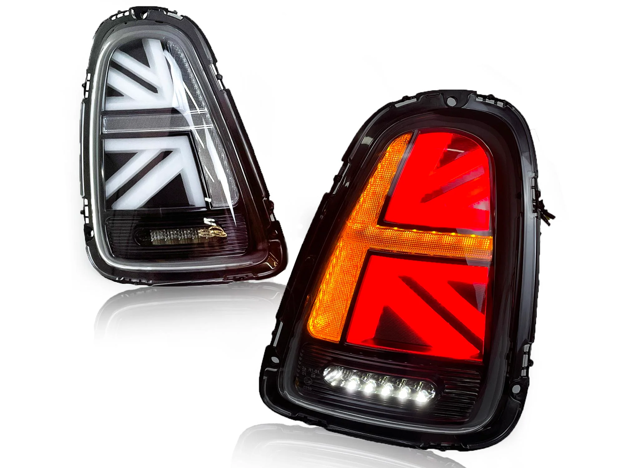 SMOKED/RED LED Rear Tail Lights For BMW Mini Cooper R56 R57 R58 R59 2007-2013 - Image 27