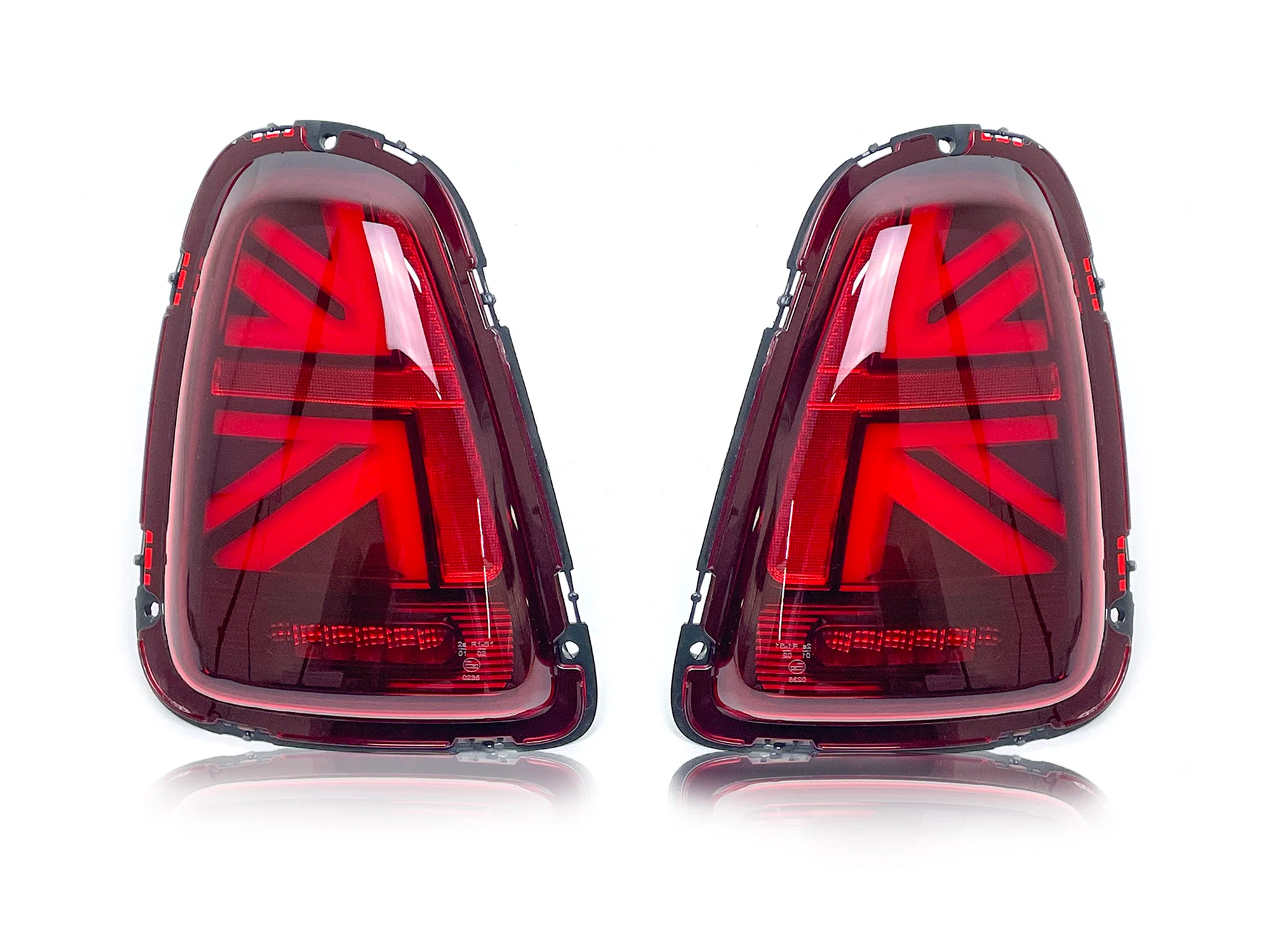 SMOKED/RED LED Rear Tail Lights For BMW Mini Cooper R56 R57 R58 R59 2007-2013 - Image 3