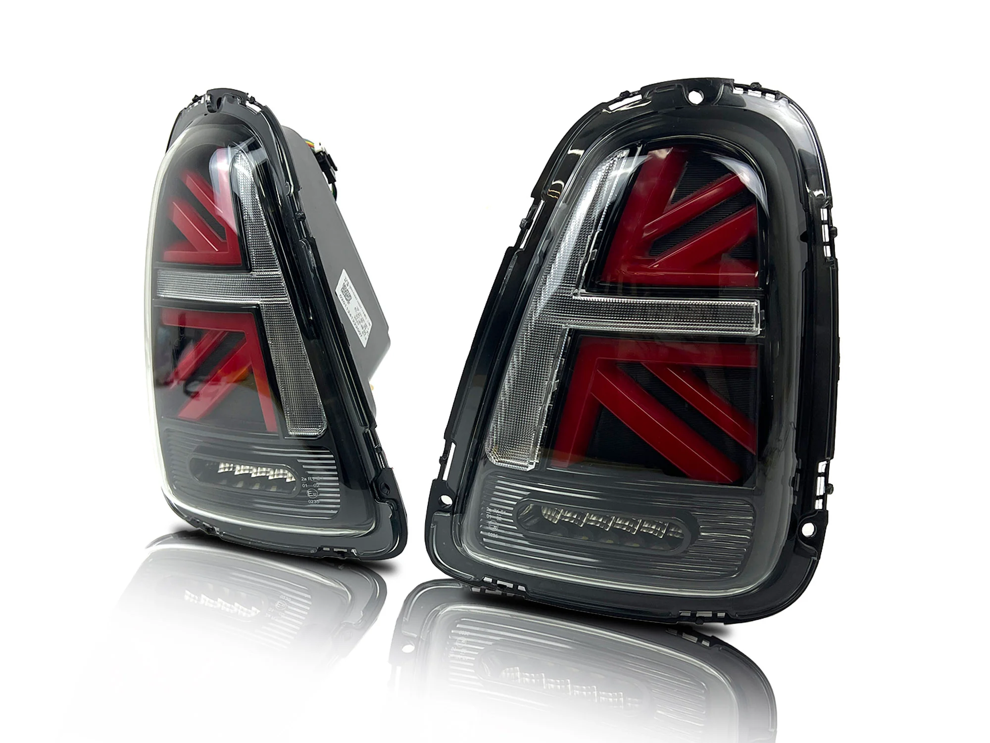 SMOKED/RED LED Rear Tail Lights For BMW Mini Cooper R56 R57 R58 R59 2007-2013 - Image 33