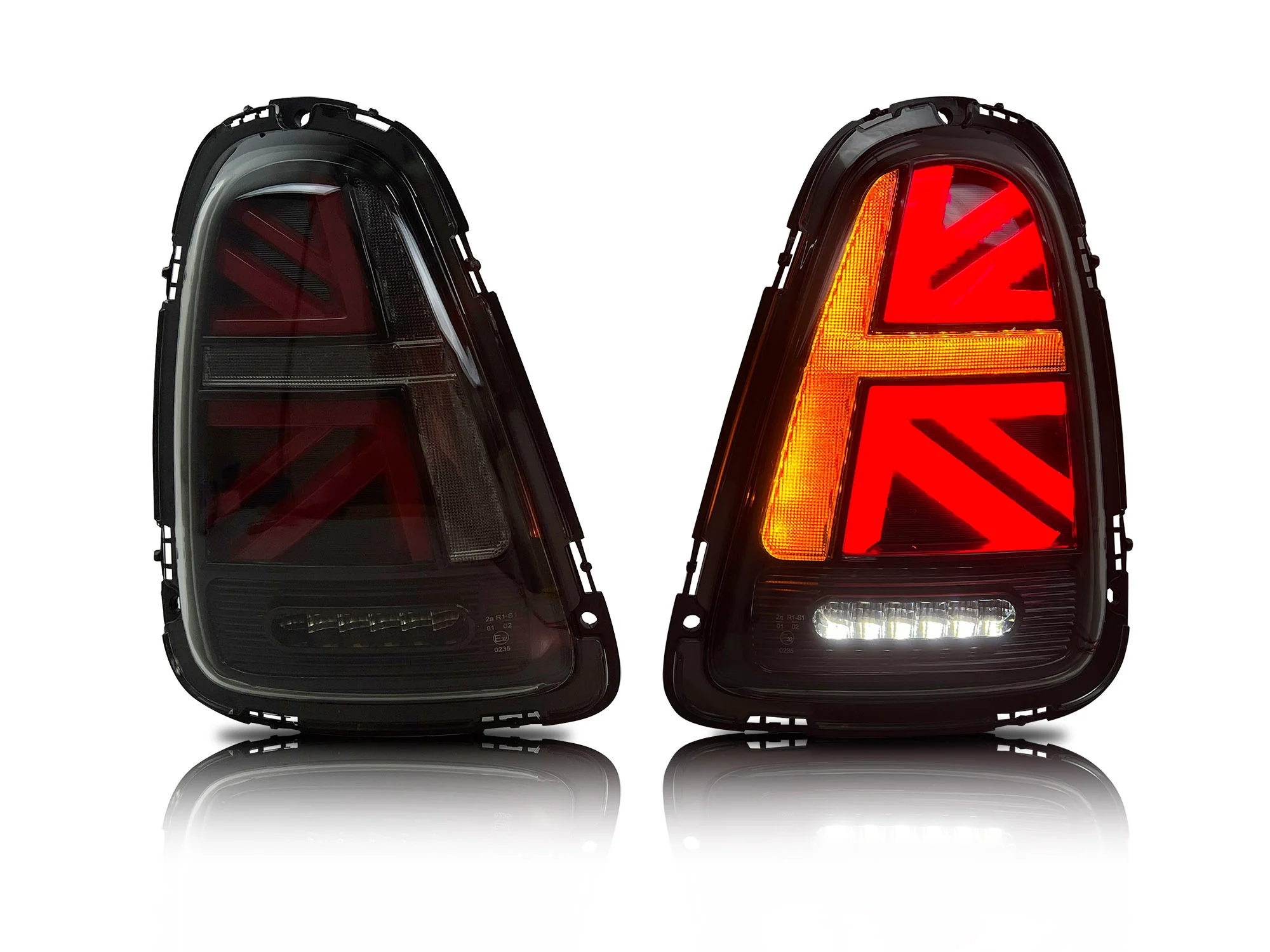 SMOKED/RED LED Rear Tail Lights For BMW Mini Cooper R56 R57 R58 R59 2007-2013 - Image 34