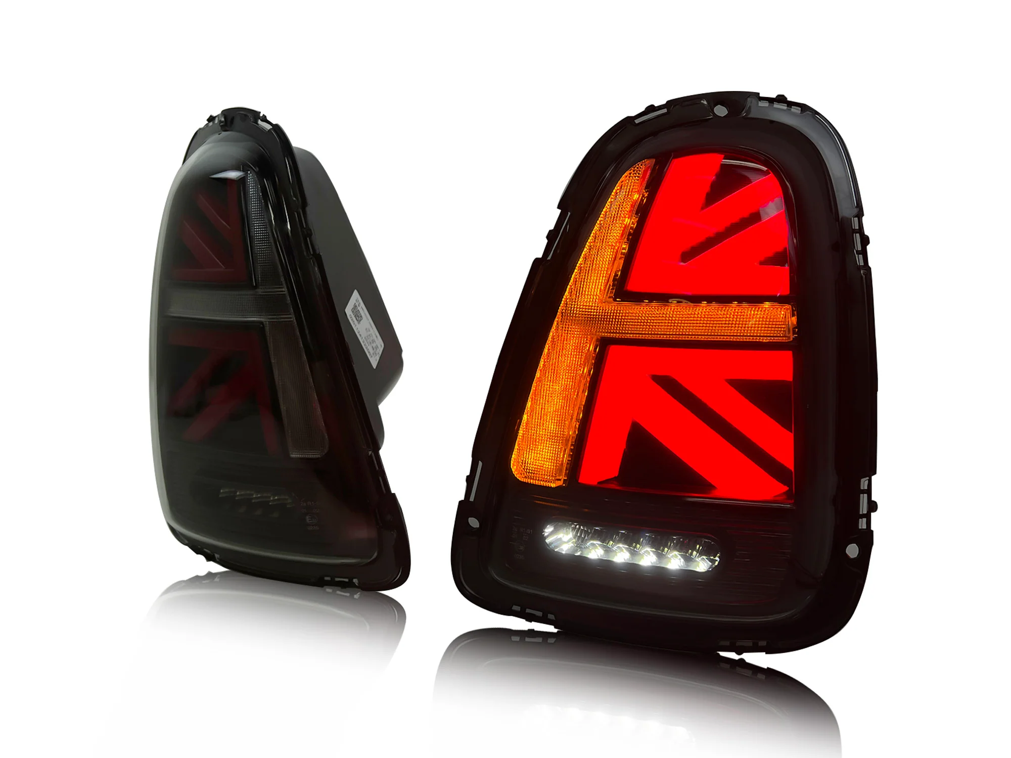 SMOKED/RED LED Rear Tail Lights For BMW Mini Cooper R56 R57 R58 R59 2007-2013 - Image 37