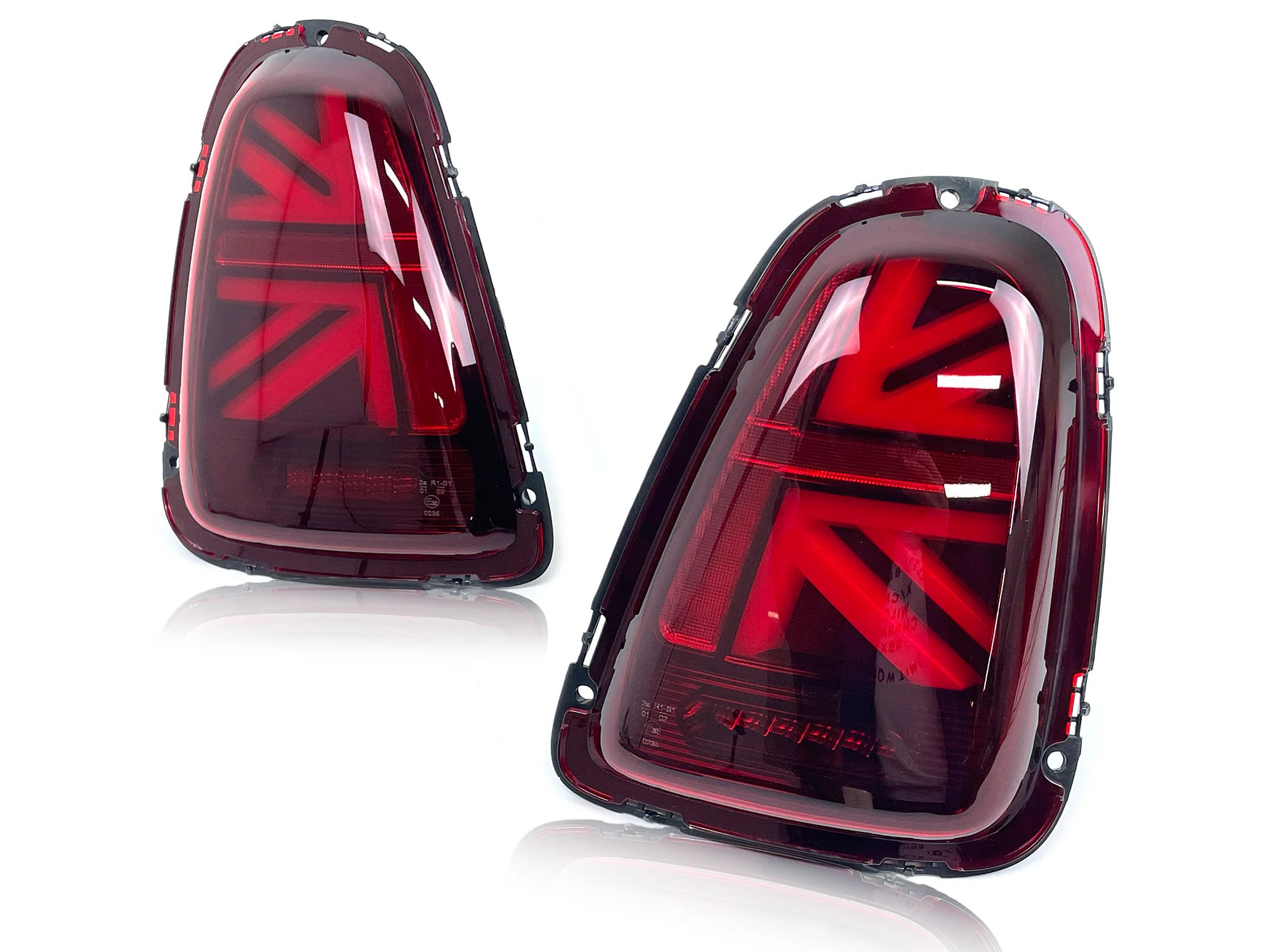 SMOKED/RED LED Rear Tail Lights For BMW Mini Cooper R56 R57 R58 R59 2007-2013 - Image 4
