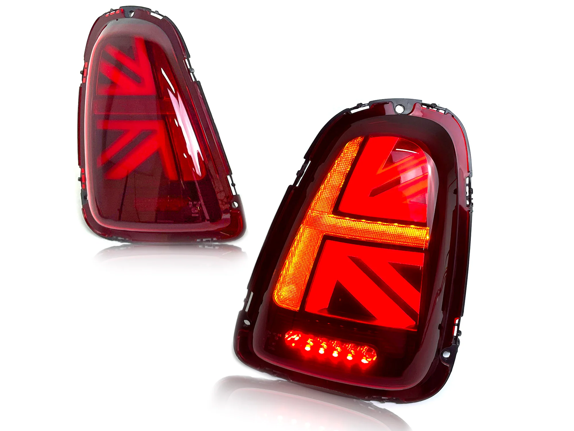 SMOKED/RED LED Rear Tail Lights For BMW Mini Cooper R56 R57 R58 R59 2007-2013 - Image 6