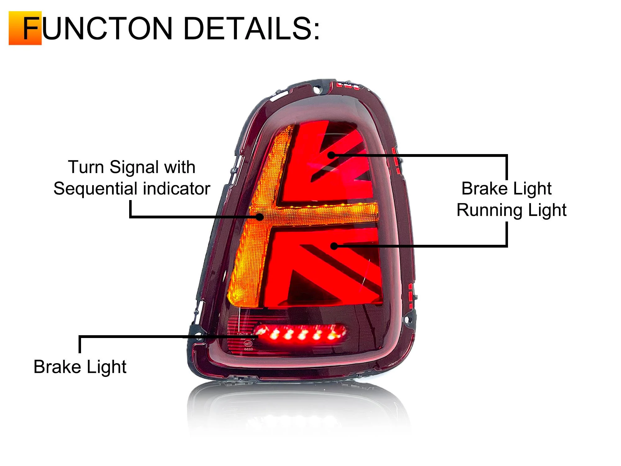 SMOKED/RED LED Rear Tail Lights For BMW Mini Cooper R56 R57 R58 R59 2007-2013 - Image 9