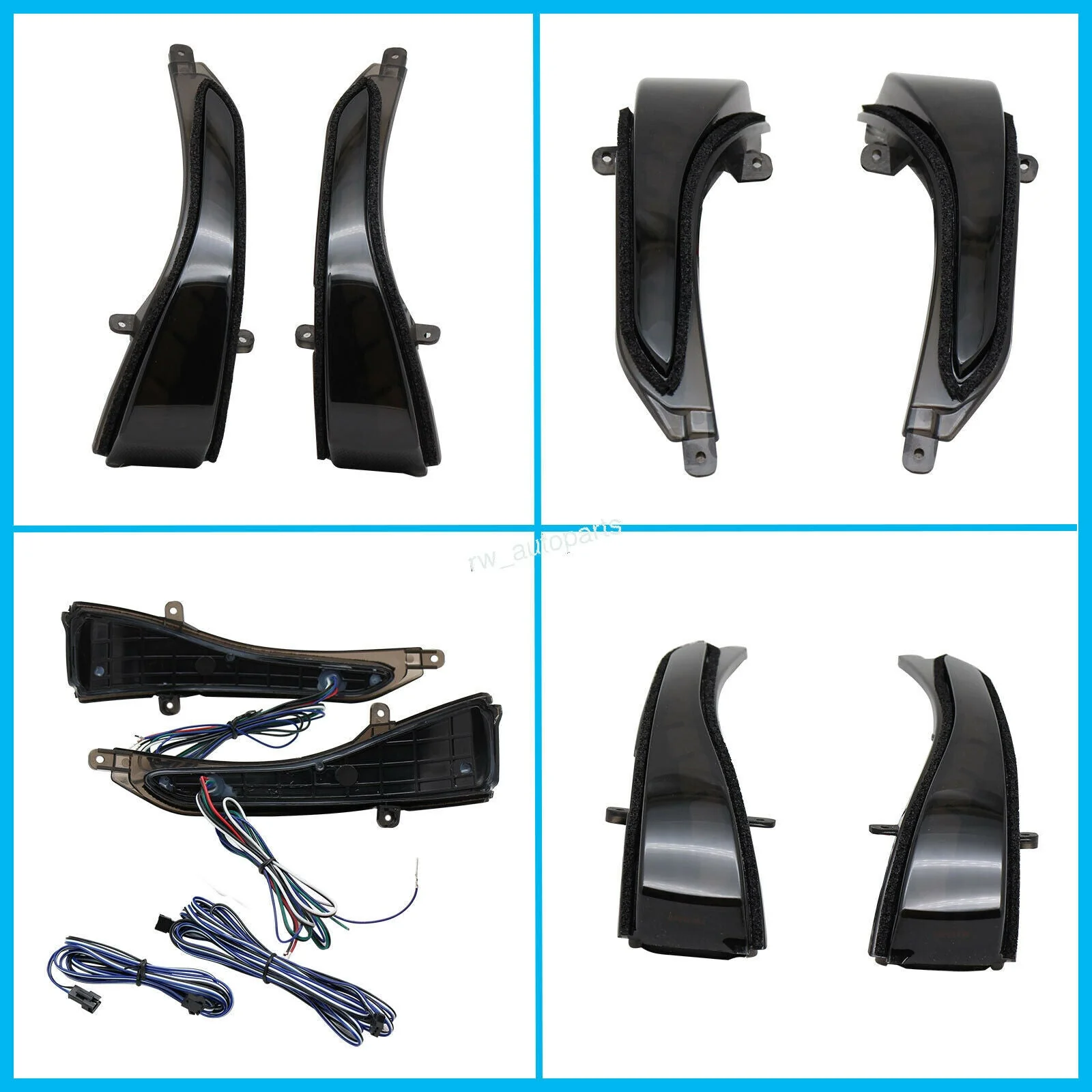 Smoke Sequential LED DRL Signal LED Dynamic Lights For Infiniti Q50/Q60 2014-2023 - Image 7