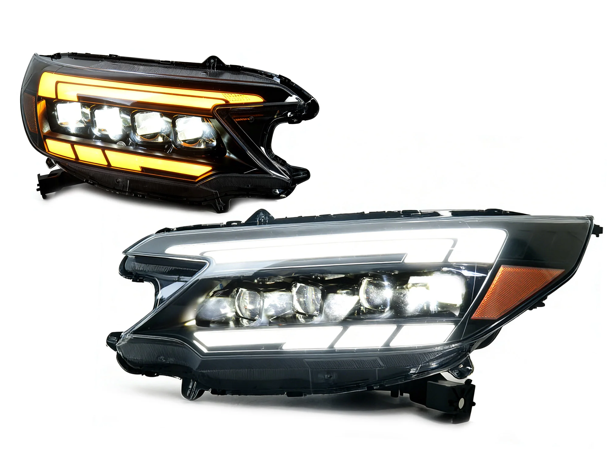 Full LED Sequential DRL Projector Headlight Assembly for Honda CR-V 2012 2013 2014 - Image 8