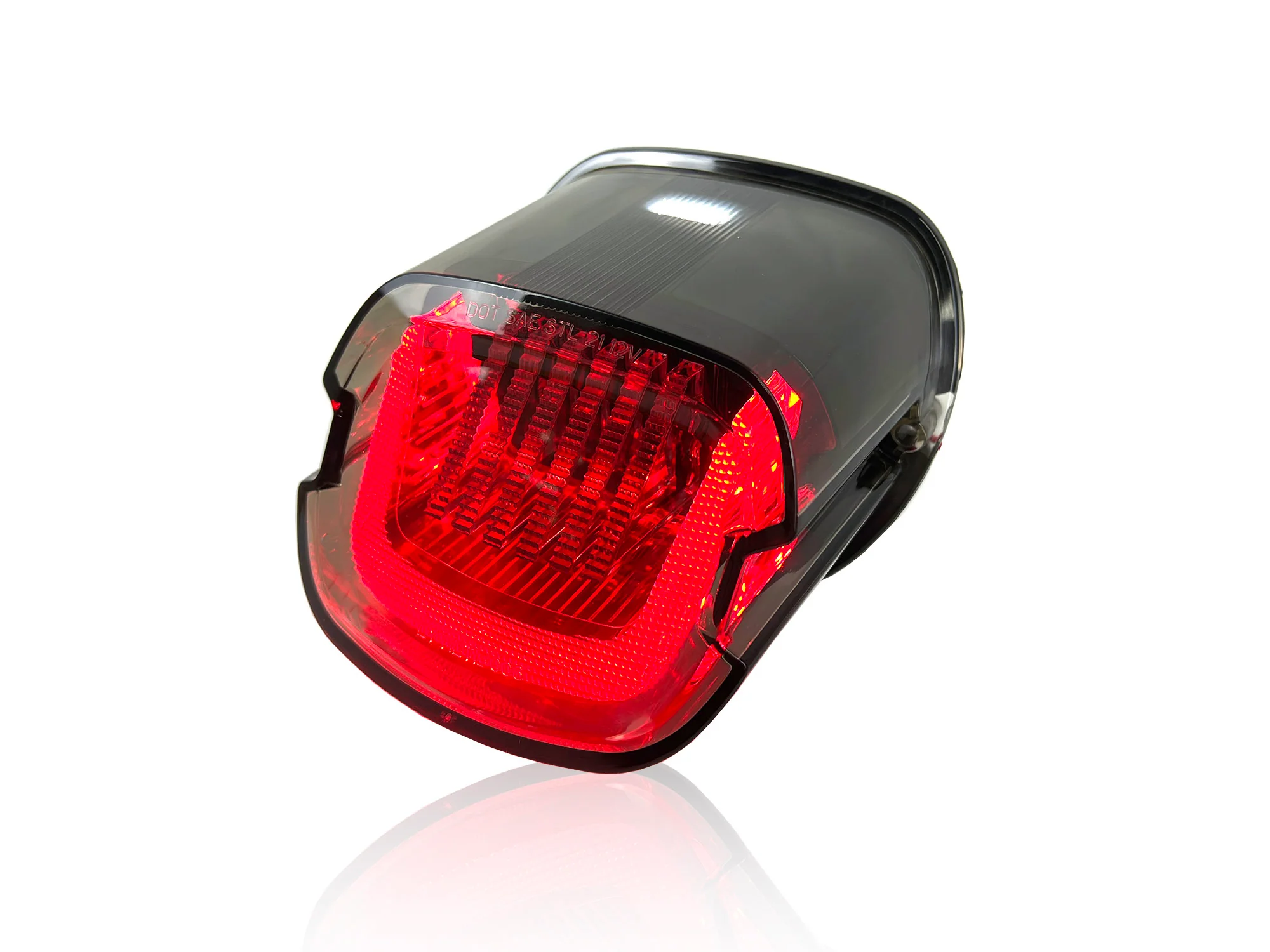 Smoked LED Tail Light Sequential Turn Signal for Harley Davidson Sportster Dyna Road King - Image 9