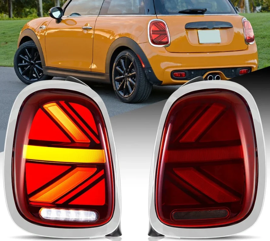 Pair LED Tail Lights w/ Startup & Sequential For 2014–2023 Mini Cooper F55 F56 F57 - Image 17