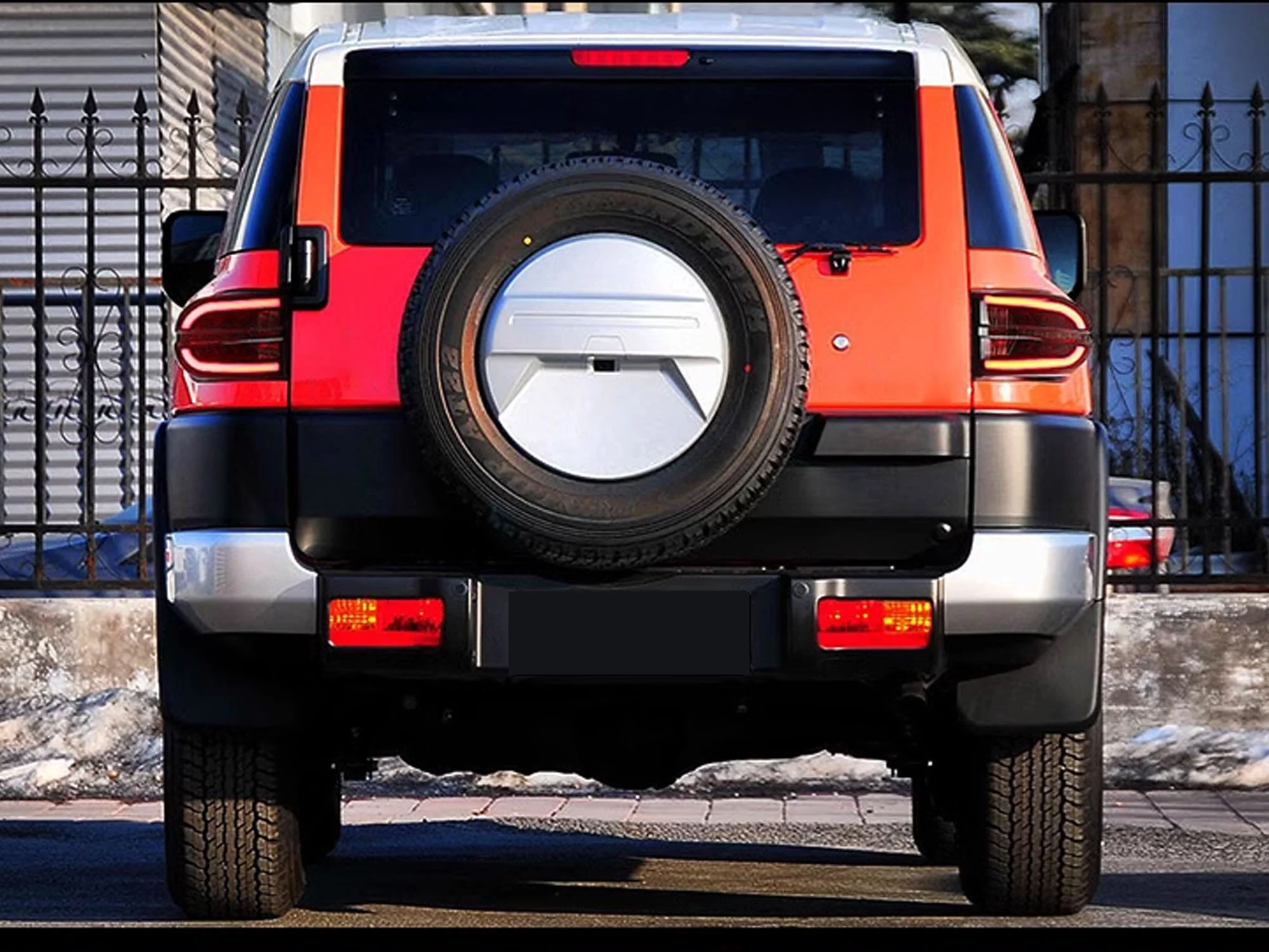 LED Tail Lights Rear Lamps Assembly Animation for Toyota FJ Cruiser 2007-2020 - Image 3