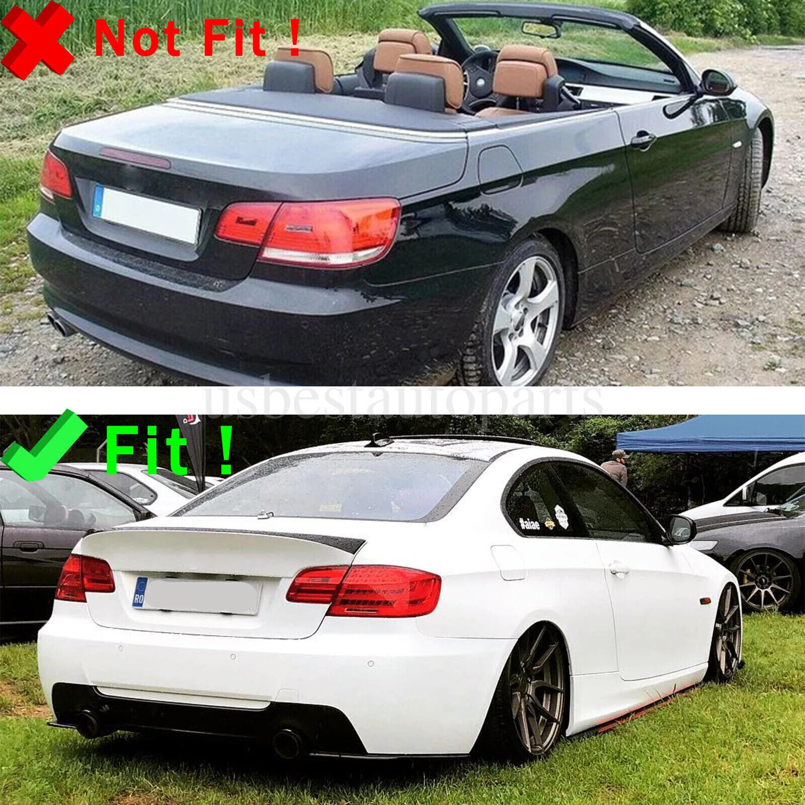 LED Tail Lights Smoke Lens For BMW M3 E92 Coupe LCI 2011–2013 Left+Right - Image 3