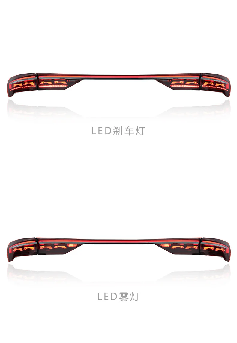 LED Through Tail Assembly Lamp Dynamic Turn Signal for Audi A6 S6 2019-2022 - Image 2