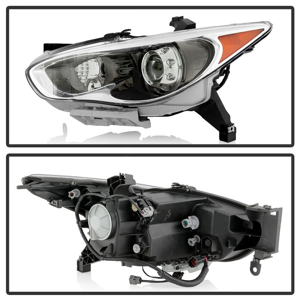 Left Driver Side For Infiniti 2013 JX35 2014-2015 QX60 HID/Xenon Projector Headlight Headlamp - Image 3