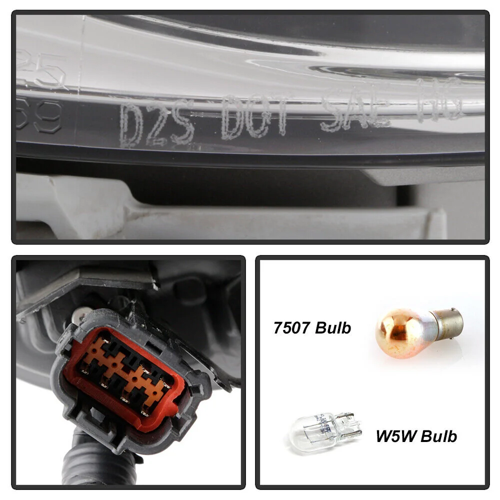 Left Driver Side For Infiniti 2013 JX35 2014-2015 QX60 HID/Xenon Projector Headlight Headlamp - Image 7