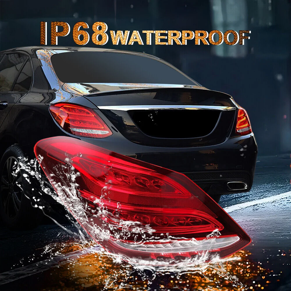 Left Driver Side Tail Light For Mercedes Benz W205 C300 C43 2015-2018 - Image 5