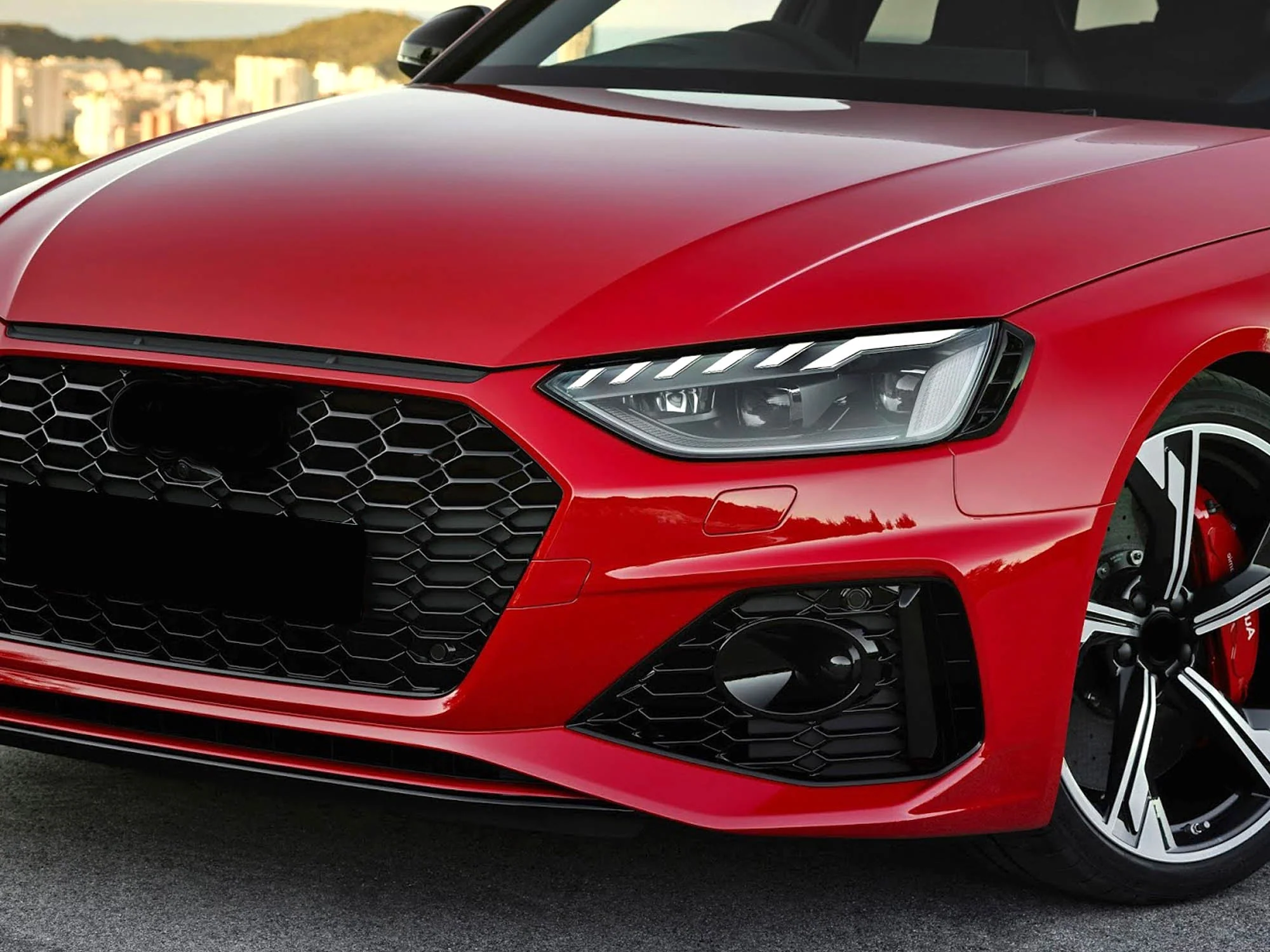 L+R Front Headlight Lens Cover For 2020–2025 Audi A4 S4 RS4 Headlamp Shell - Image 2