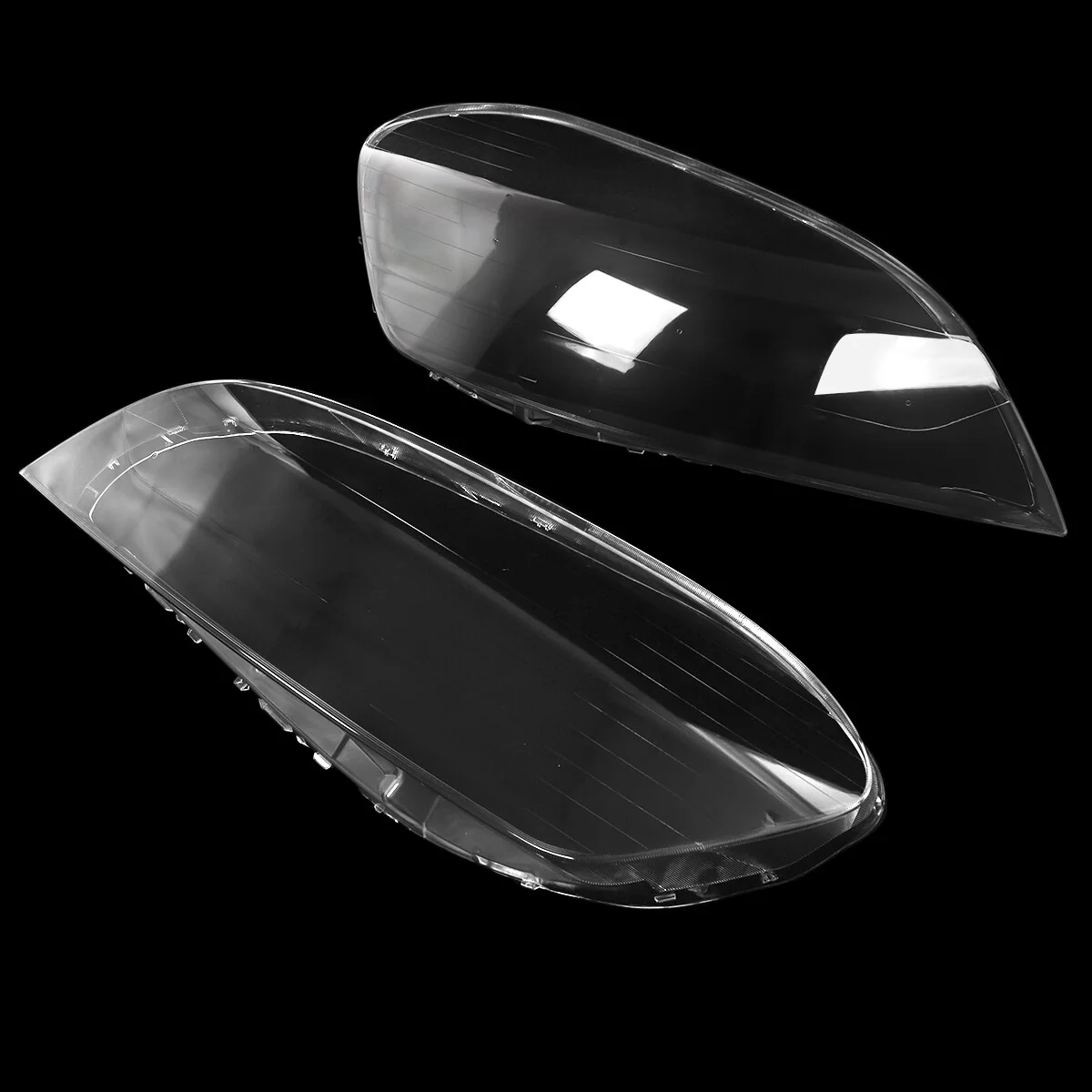 Left & Right Clear Front Headlight Lens Covers for Volvo XC60 2009–2013 Headlamp Shell - Image 6