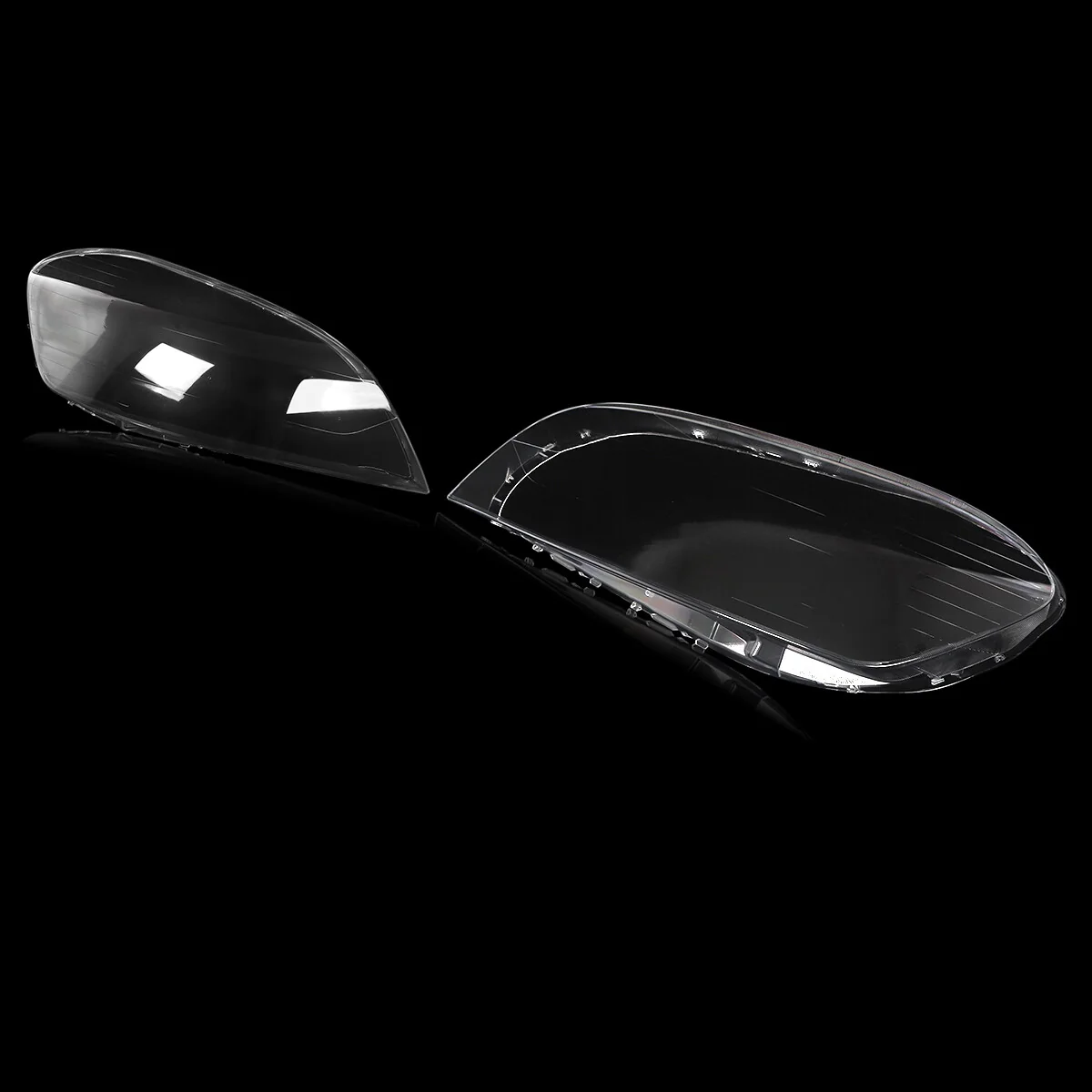 Left & Right Clear Front Headlight Lens Covers for Volvo XC60 2009–2013 Headlamp Shell - Image 8