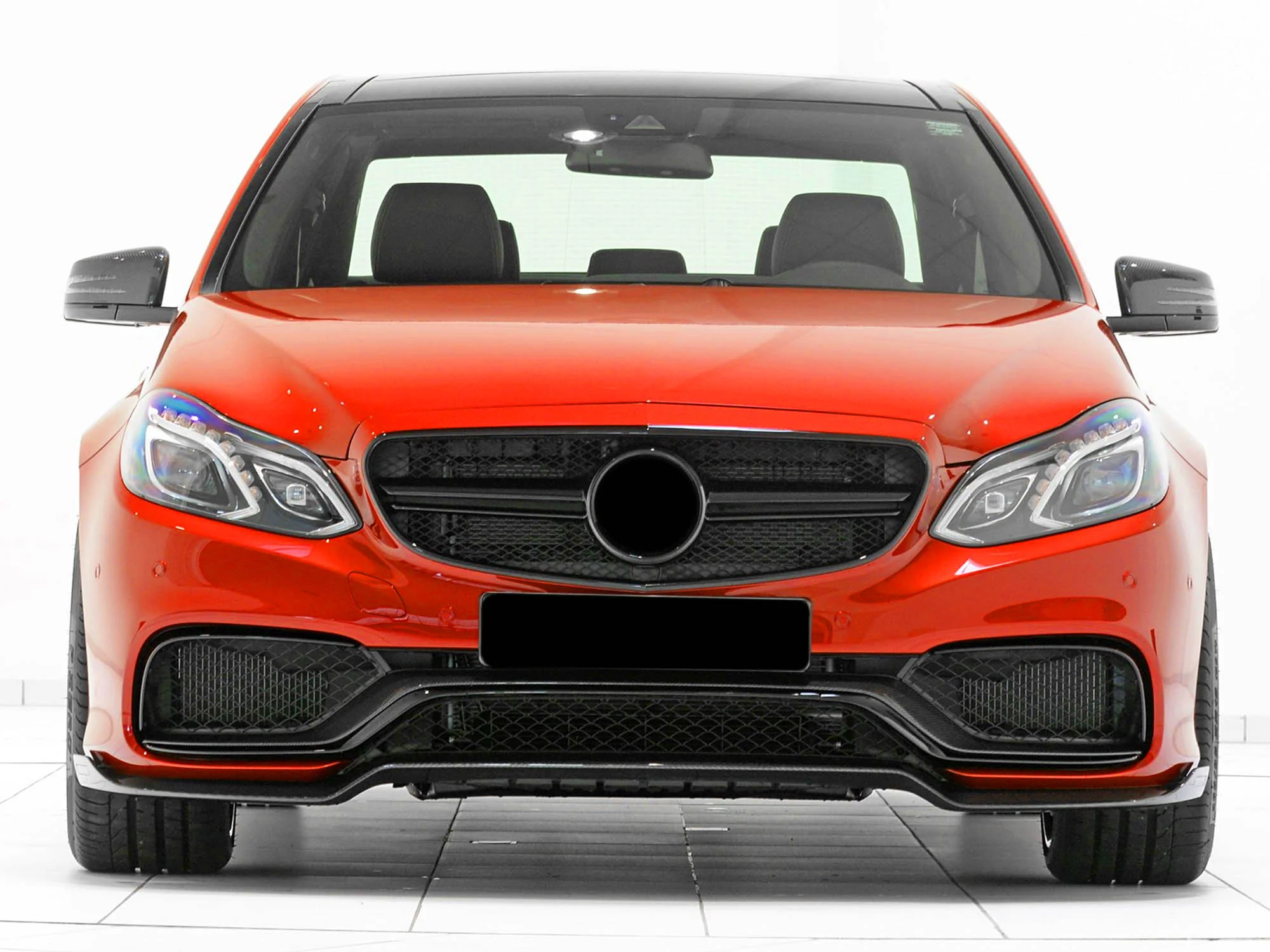 Pair Headlight Lens Cover For Mercedes-Benz W212 E-Class E350 E500 E63 2014-2016 - Image 3
