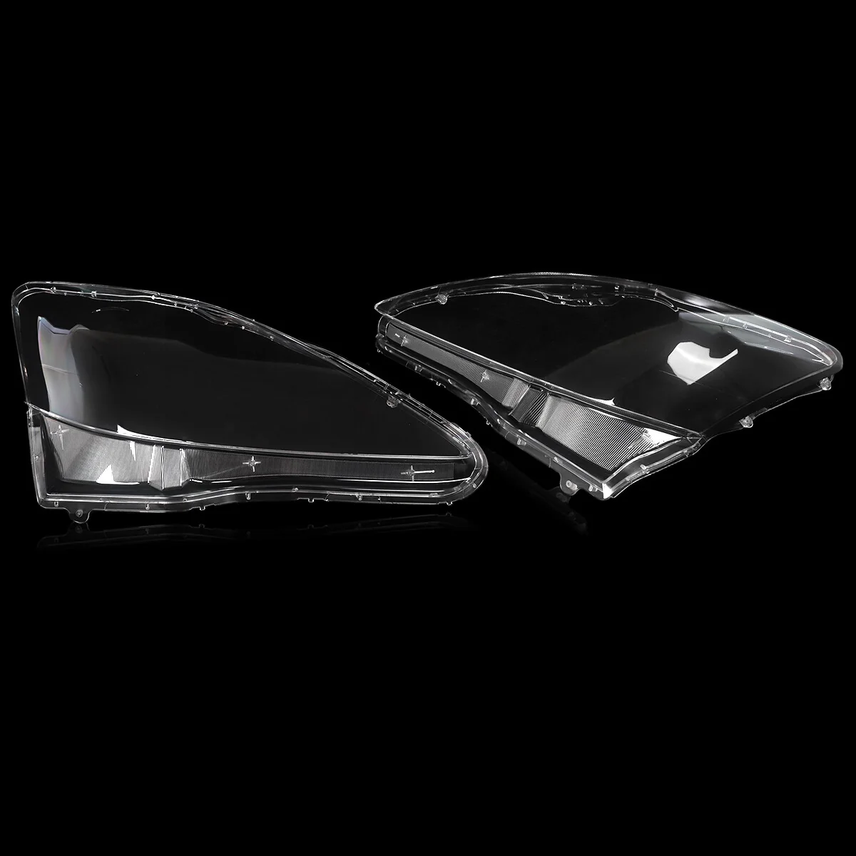 Left & Right Clear Headlight Lens Covers For Lexus IS250 / IS350 2006–2013 - Image 5