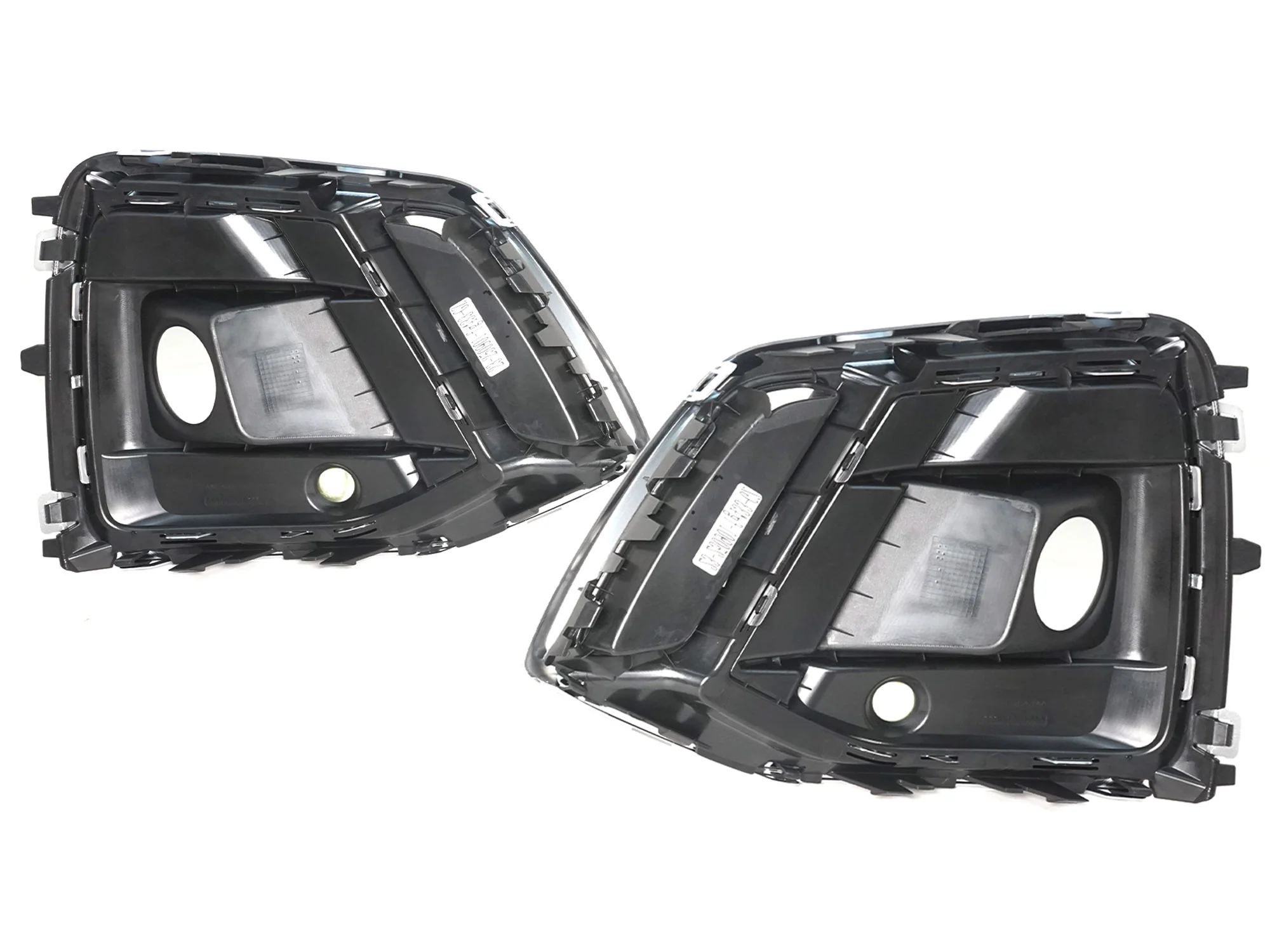 Pair Front Fog Light Cover Grille Grill W/ ACC Hole Fit For Audi Q5 2021-2025 L+R - Image 9