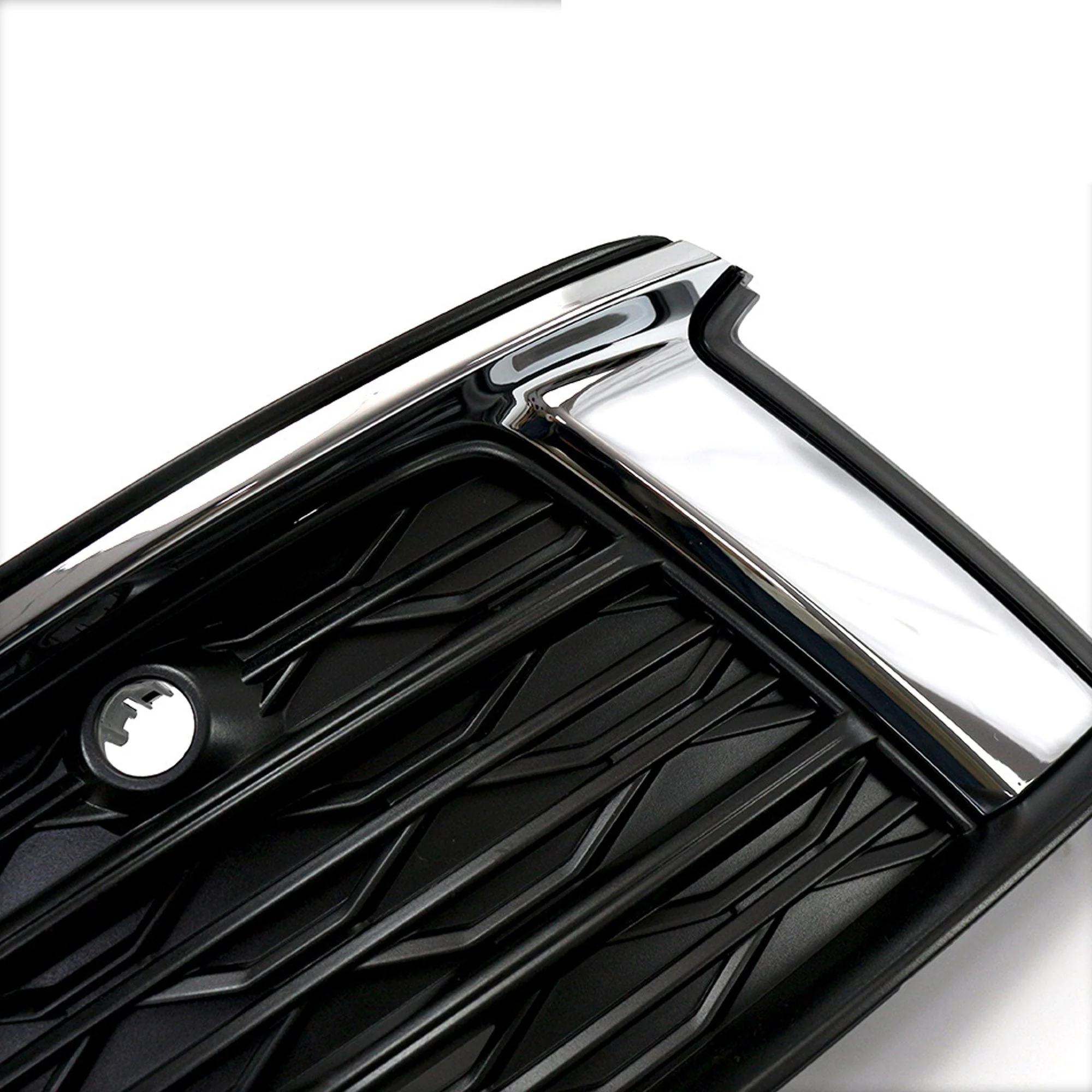 Left & Right Fog Light Grille Cover Trim For Audi A6 C8 Non-Sline 2019–2025 - Image 10