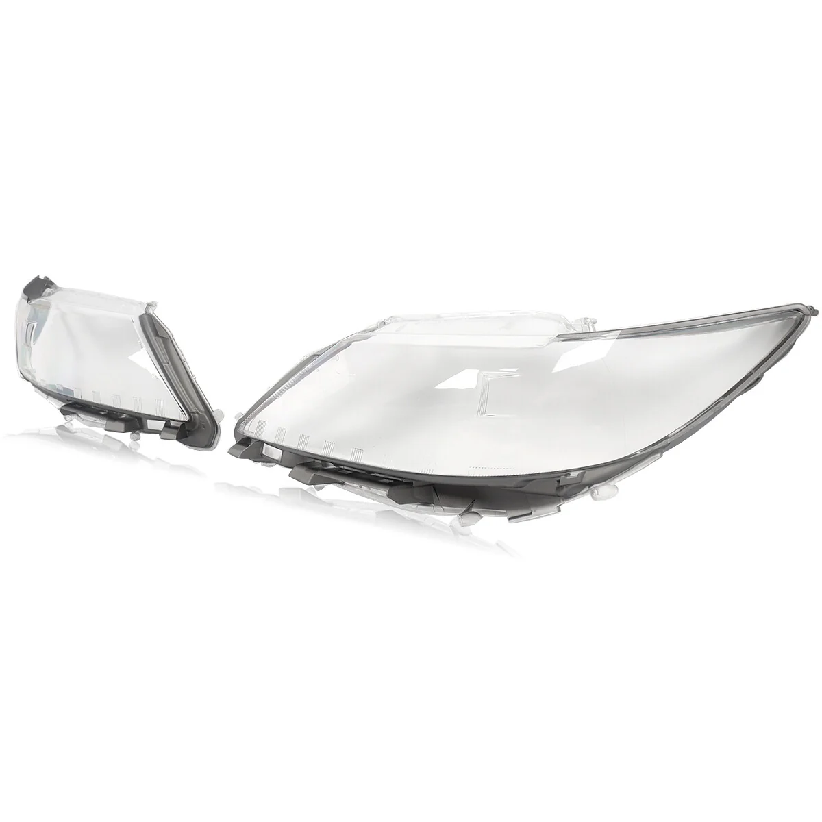 Left & Right Front Headlight Lens Covers for Lexus ES250 / ES300h / ES350 2013 2014 2015 Headlamp Shells - Image 3