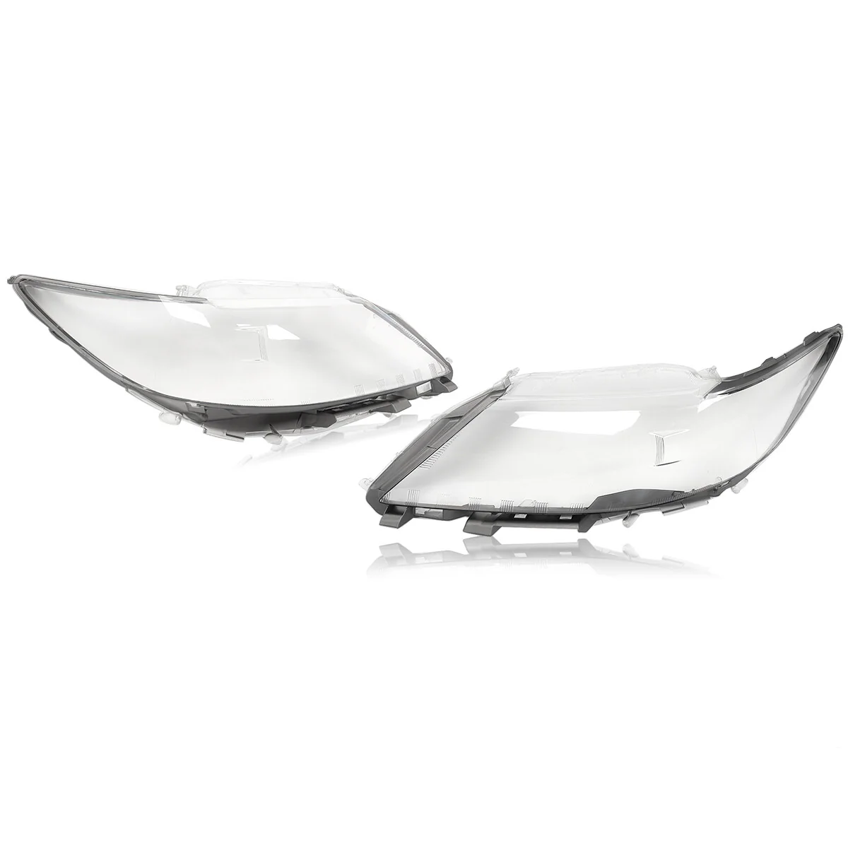Left & Right Front Headlight Lens Covers for Lexus ES250 / ES300h / ES350 2013 2014 2015 Headlamp Shells - Image 4