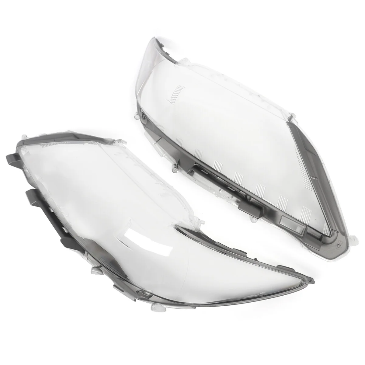 Left & Right Front Headlight Lens Covers for Lexus ES250 / ES300h / ES350 2013 2014 2015 Headlamp Shells - Image 6